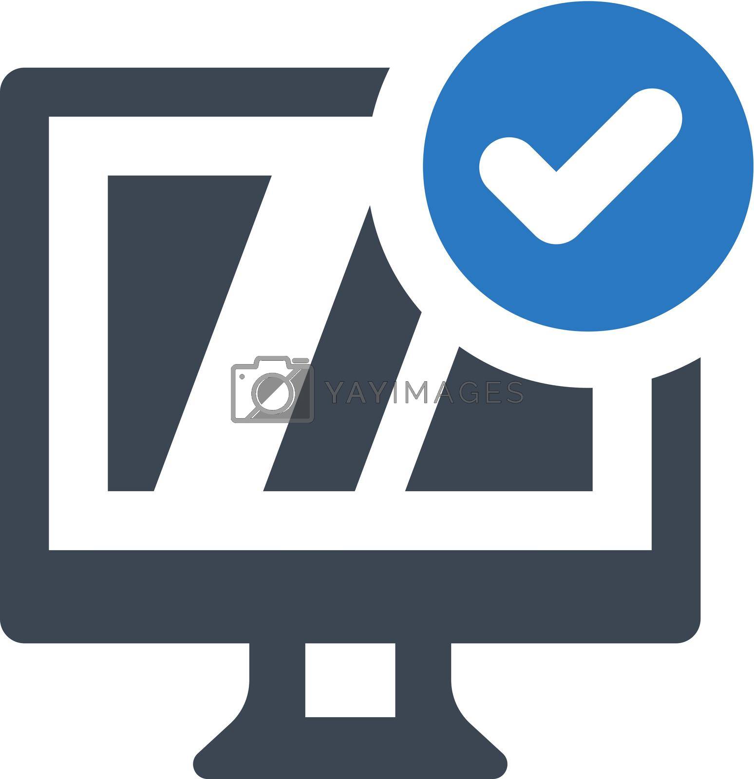 Royalty free image of Software update icon by delwar018