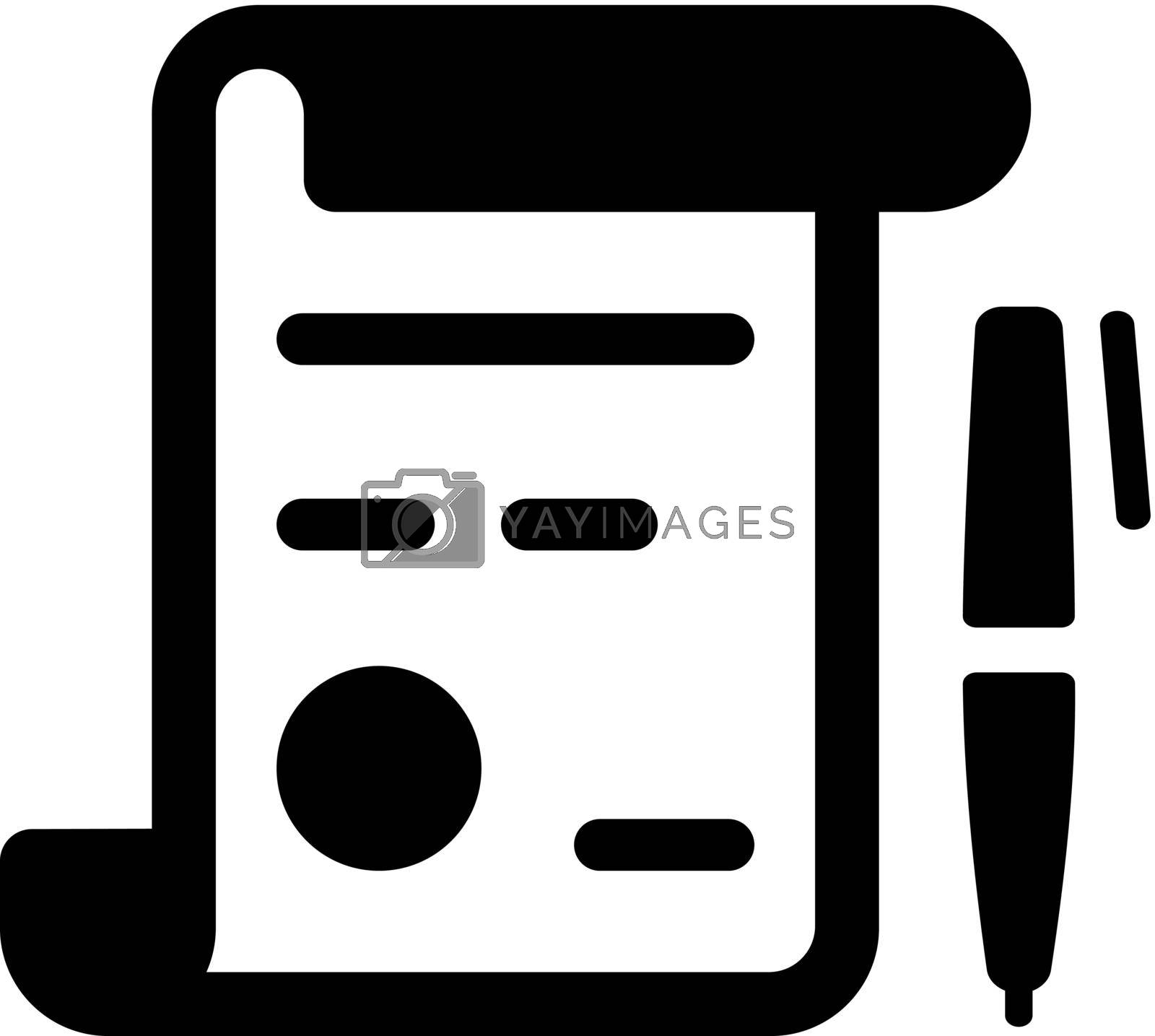 Business financial agreement icon (vector illustration)000