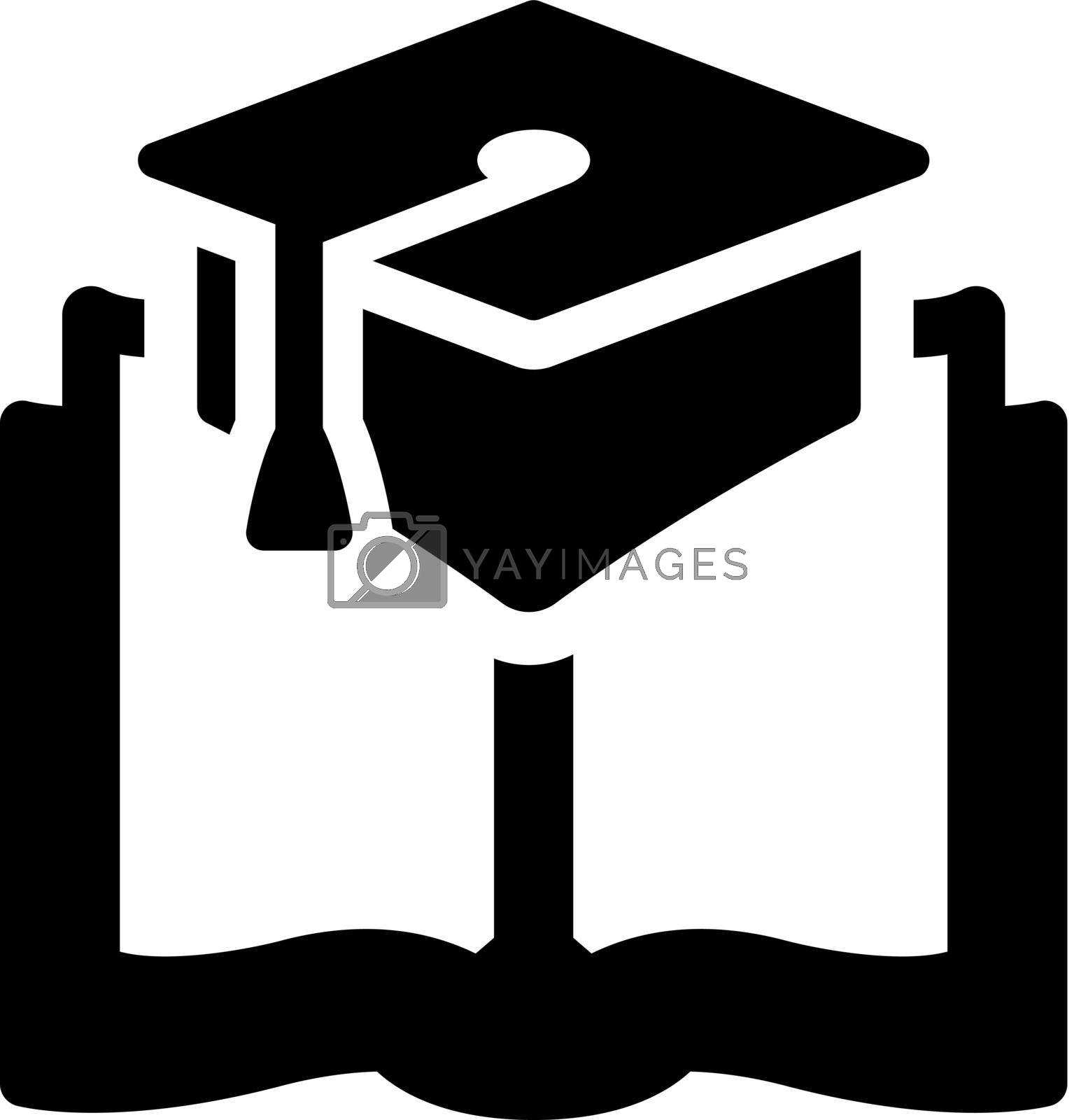Royalty free image of Higher education icon by delwar018