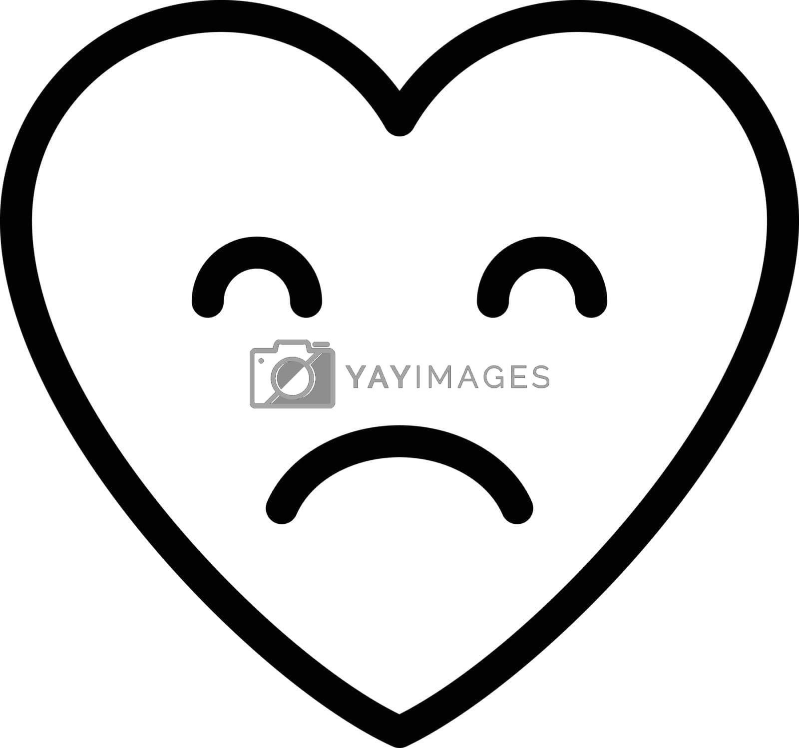 Royalty free image of unhappy by vectorstall