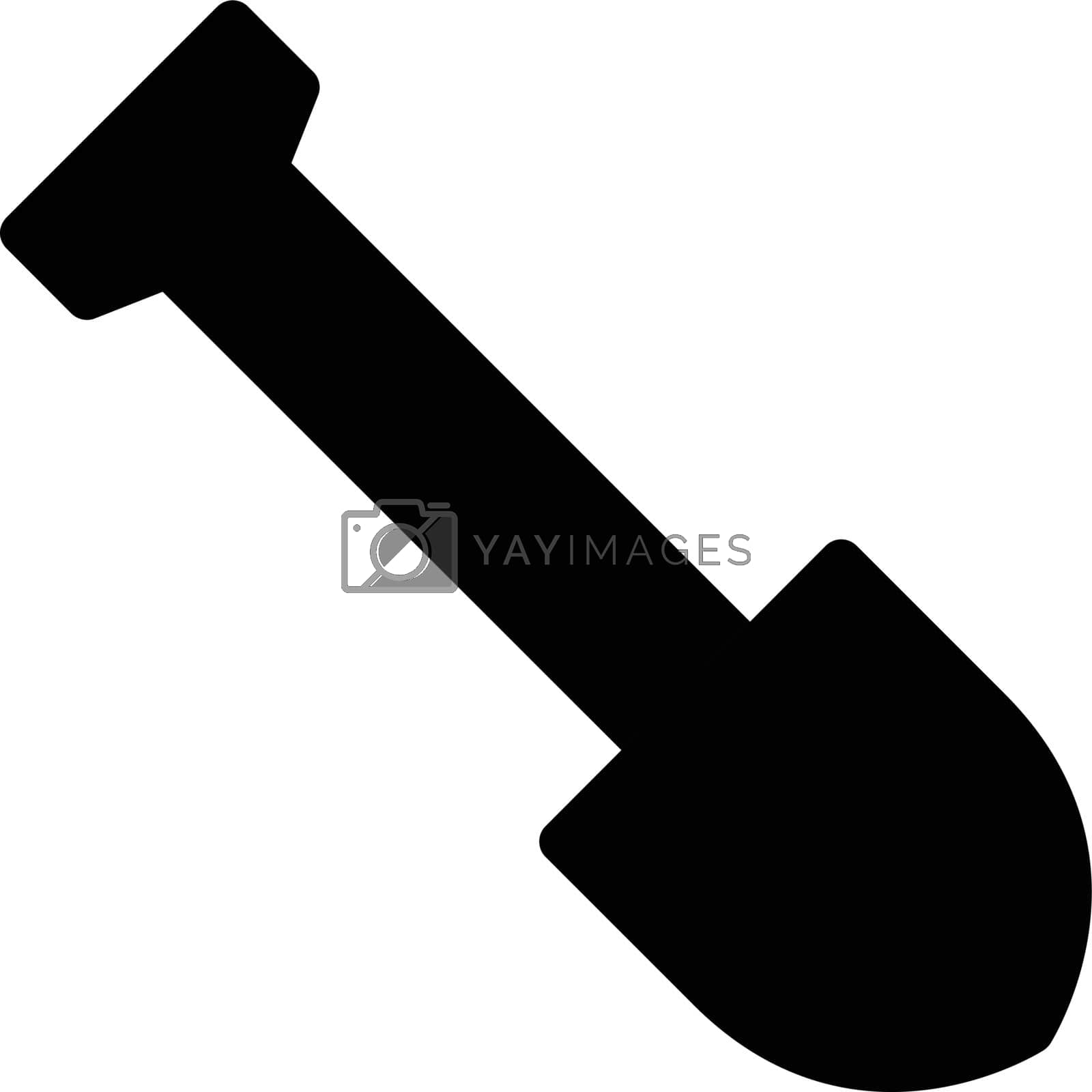 Royalty free image of shovel by vectorstall