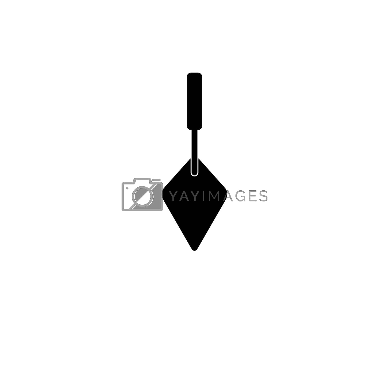 Royalty free image of Trowel icon symbol simple design by misteremil