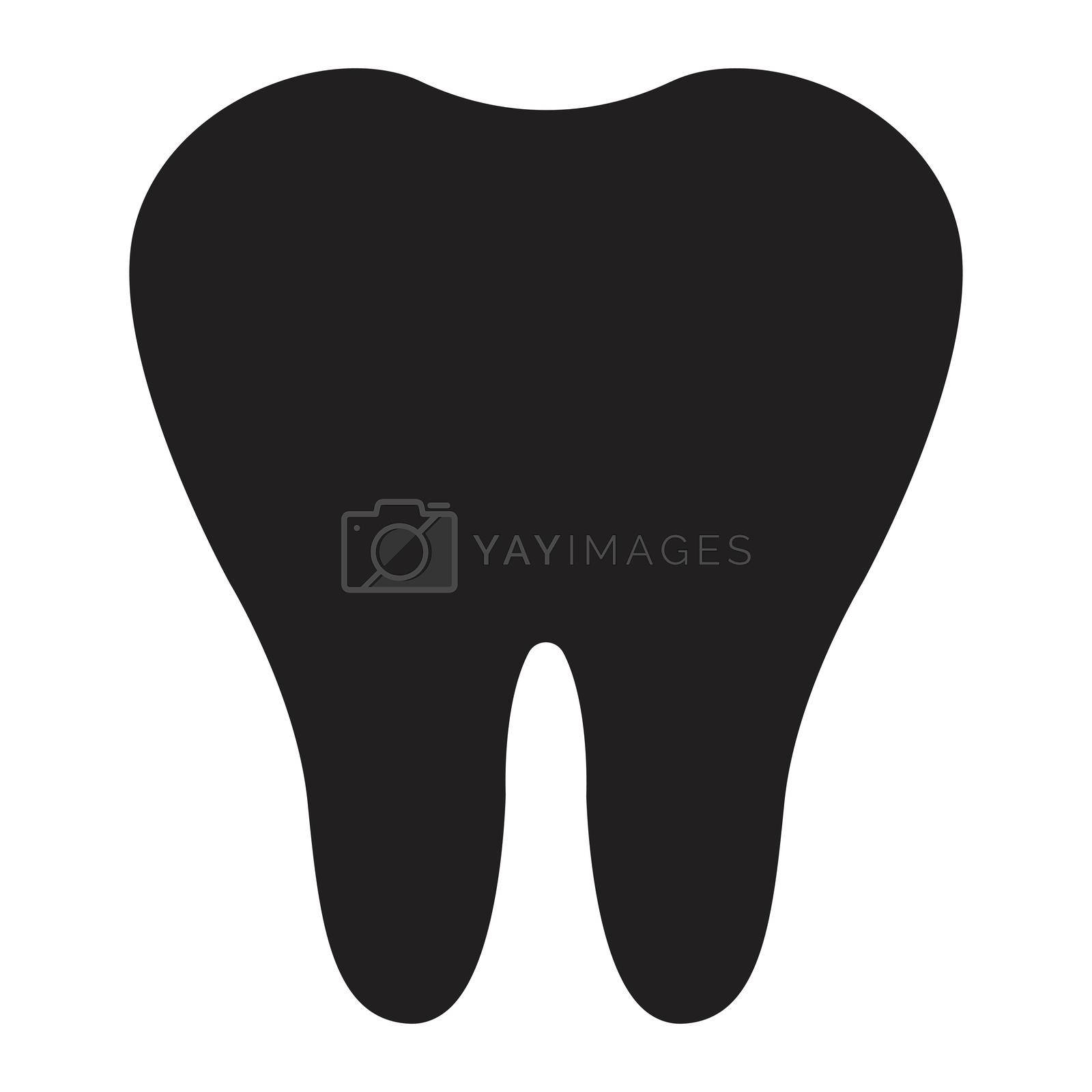 dental Vector illustration on a transparent background. Premium quality symbols.  Gyliph vector icon for concept and graphic design
