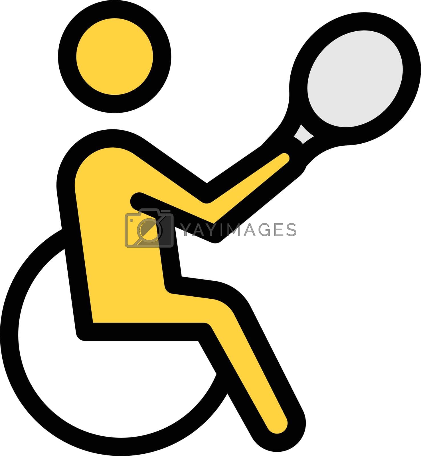 Royalty free image of handicap by FlaticonsDesign