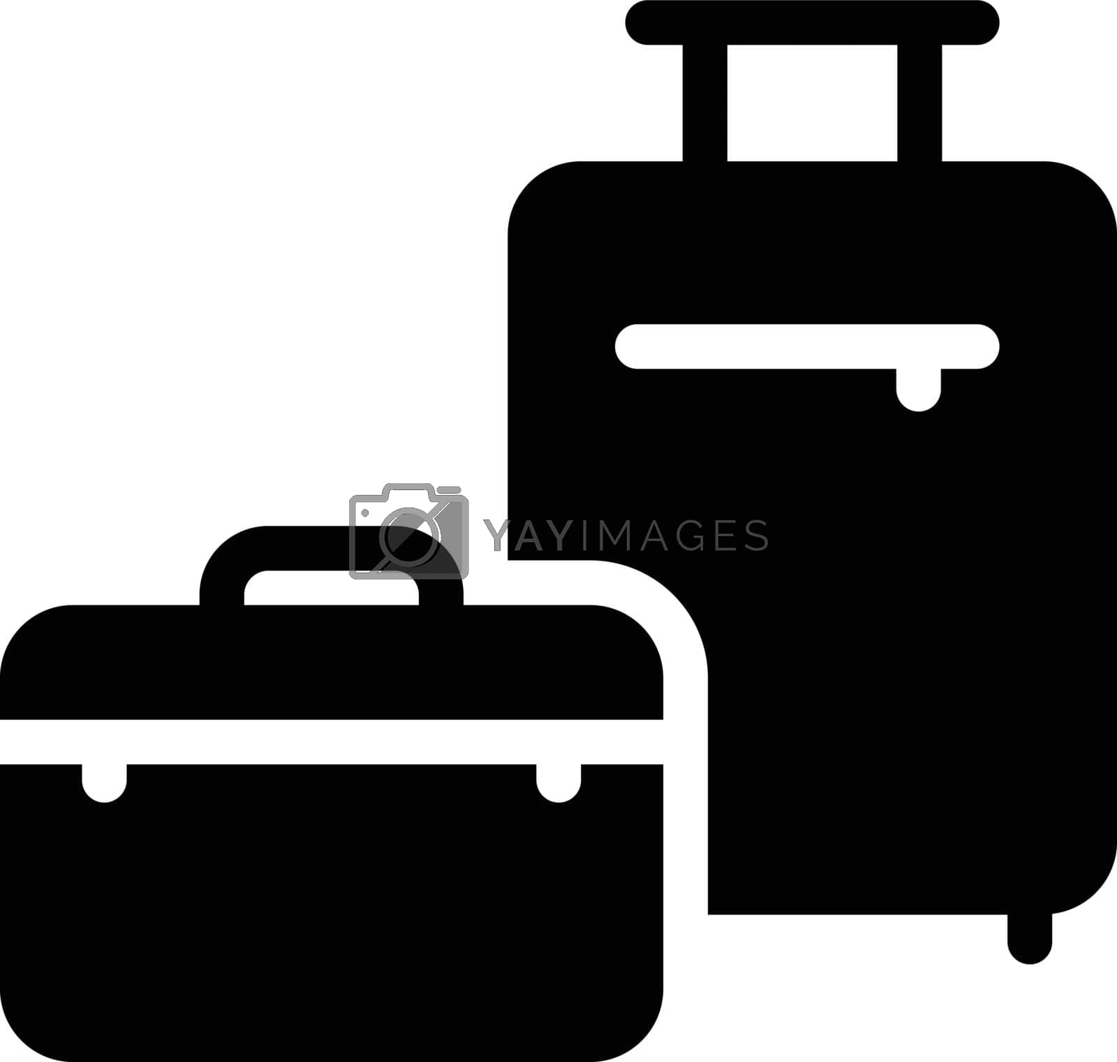 Royalty free image of luggage by FlaticonsDesign