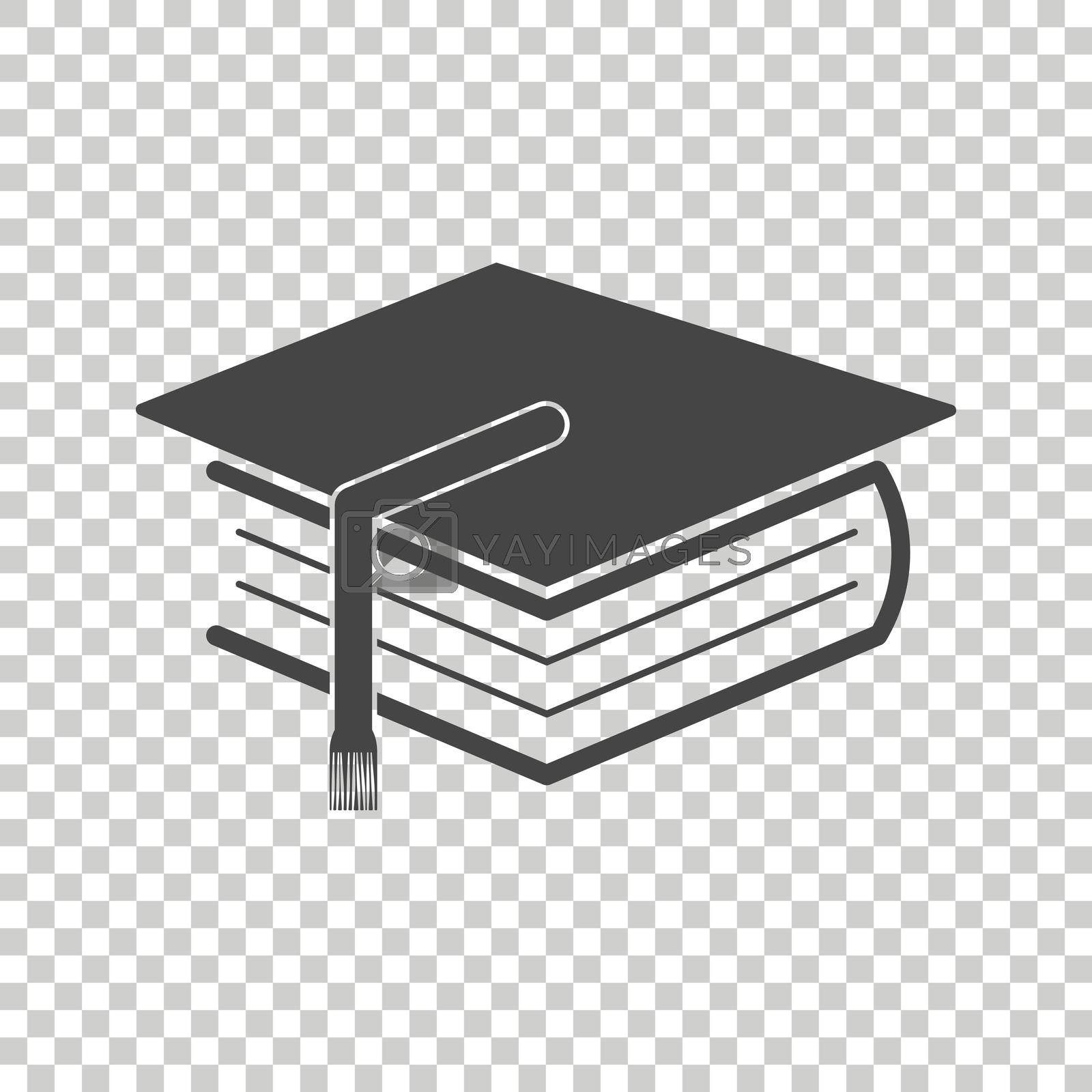 Education and book. Flat icon vector