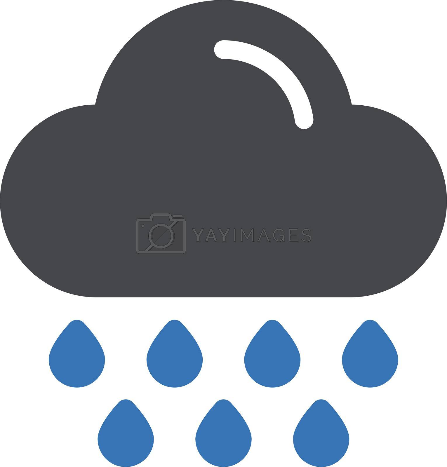weather Vector illustration on a transparent background. Premium quality symbols. Gyliph vector icon for concept and graphic design.
