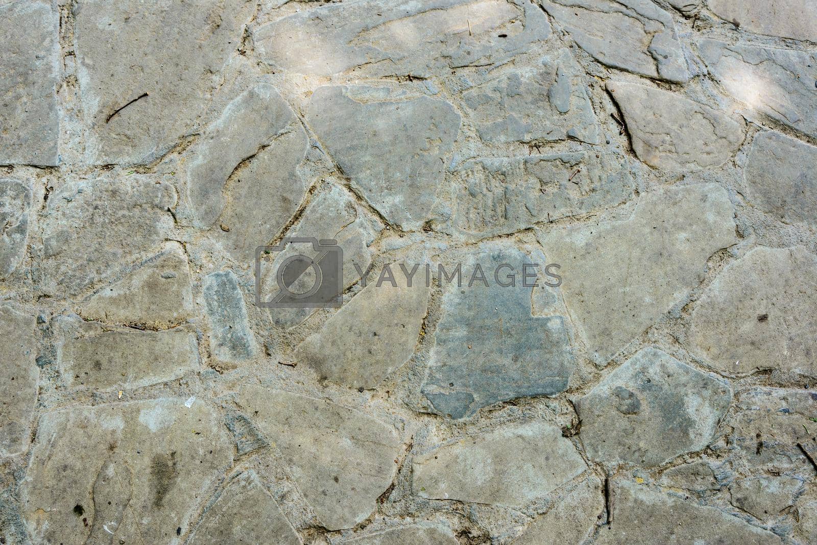 Royalty free image of Texture of the masonry stone wall, seamless pattern by zartarn