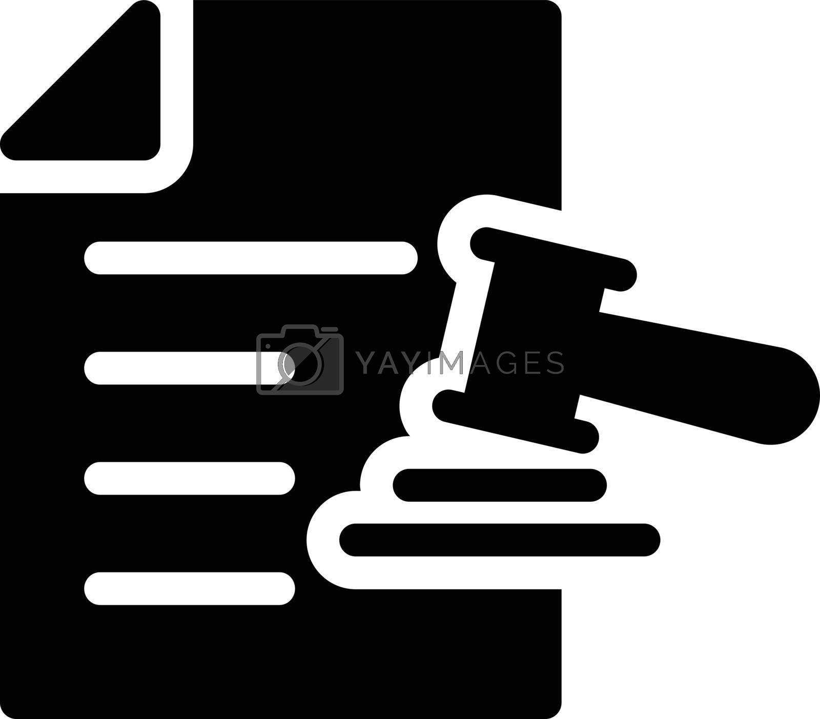 Royalty free image of legal by FlaticonsDesign