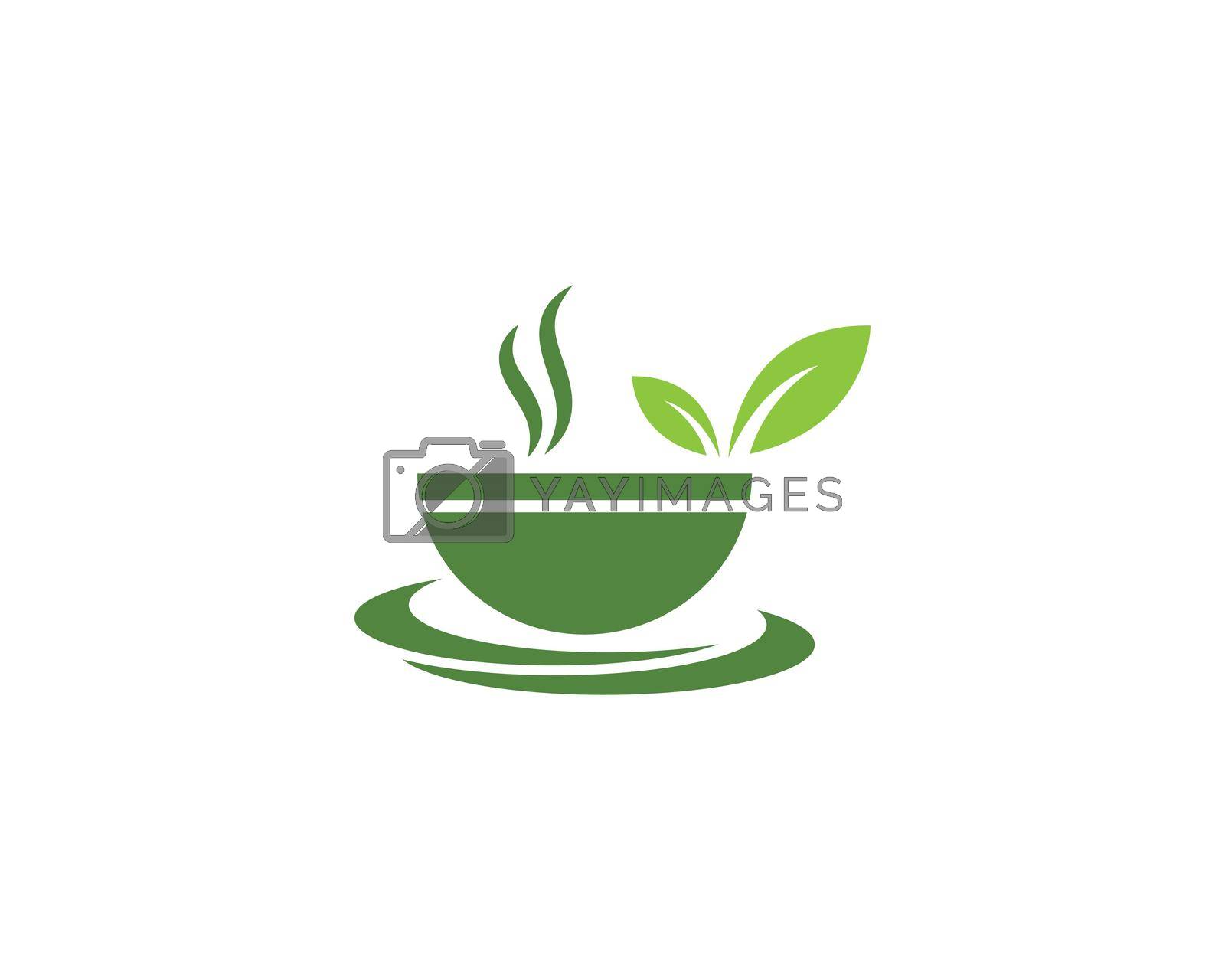 Royalty free image of Herbal drink logo by awk