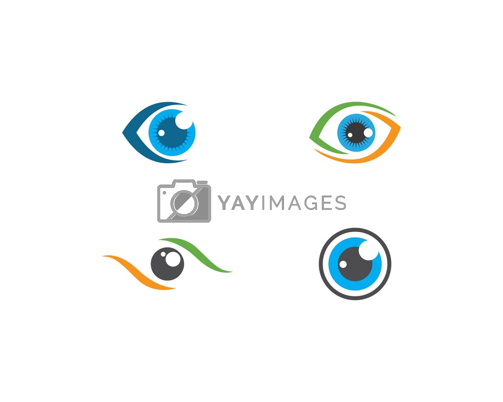 Royalty free image of Eye care logo by awk