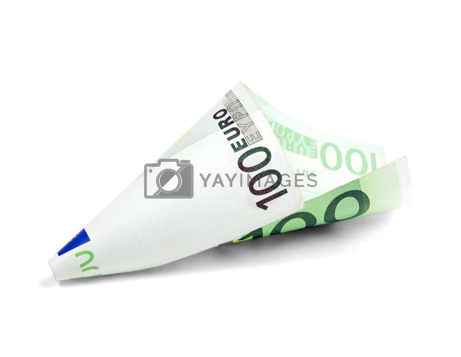 Royalty free image of one undred euro bill  by keko64