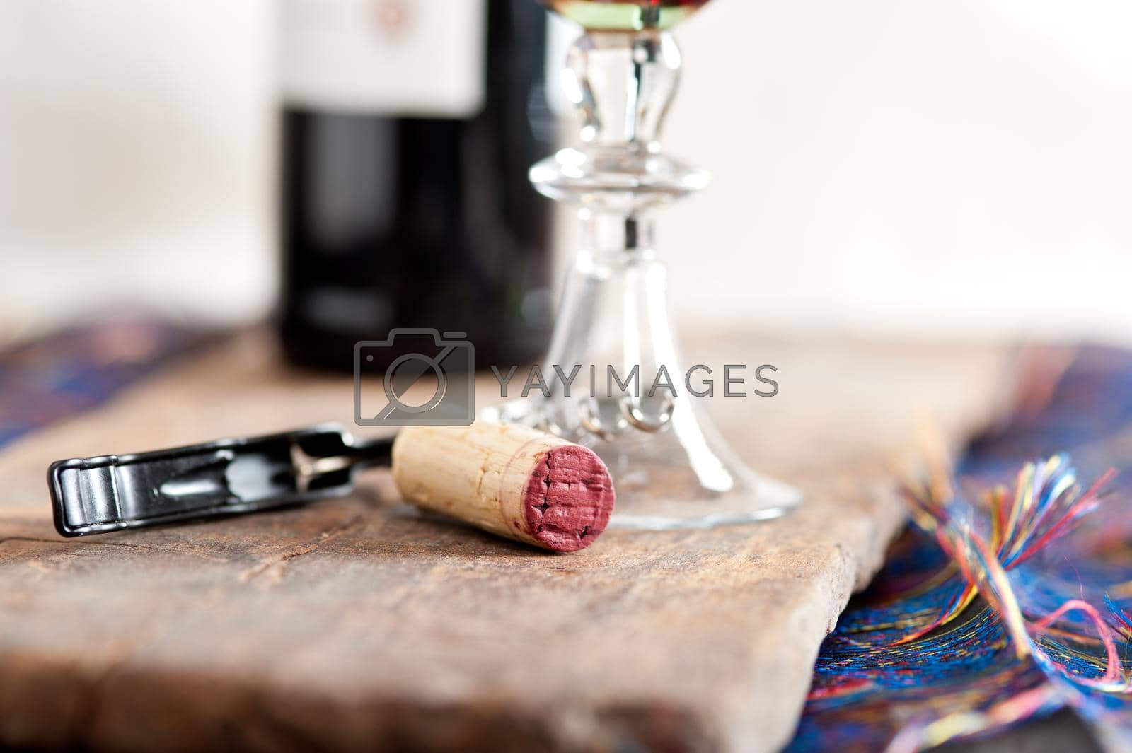 Royalty free image of red wine tasting  by keko64