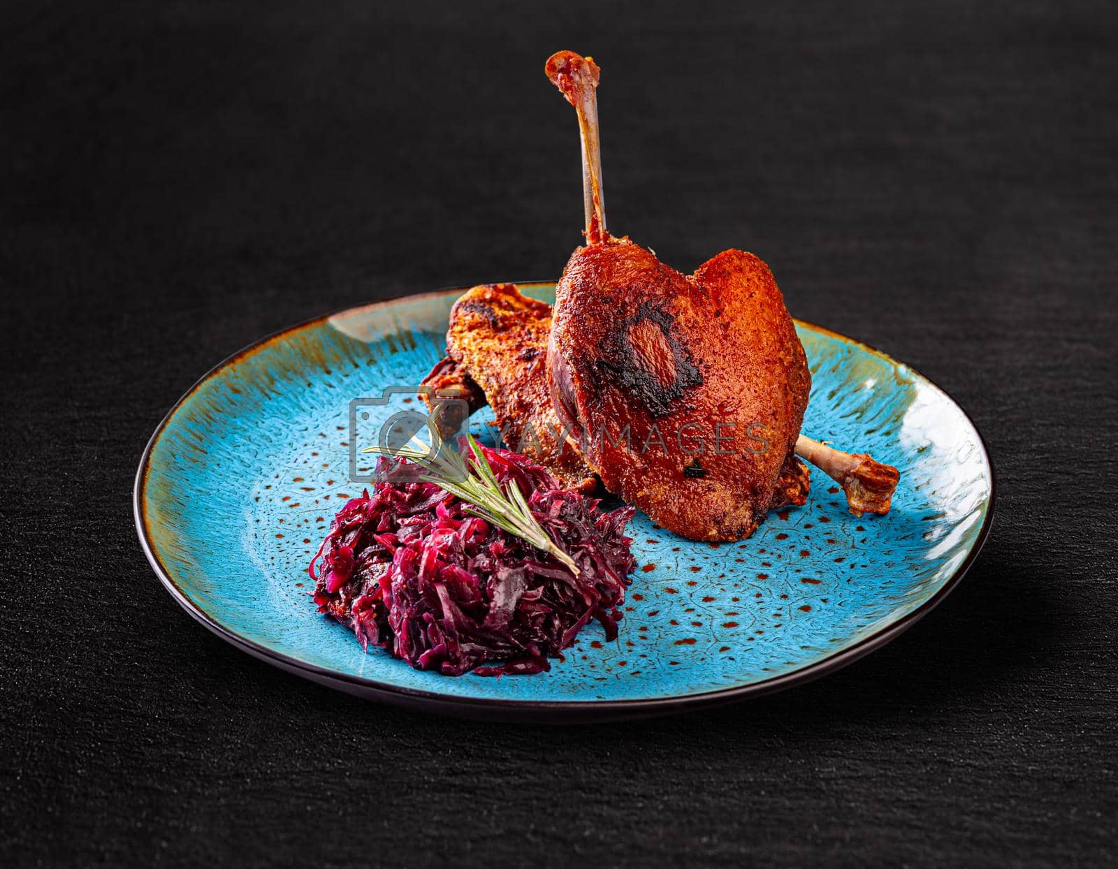 Royalty free image of Confit duck legs by grafvision