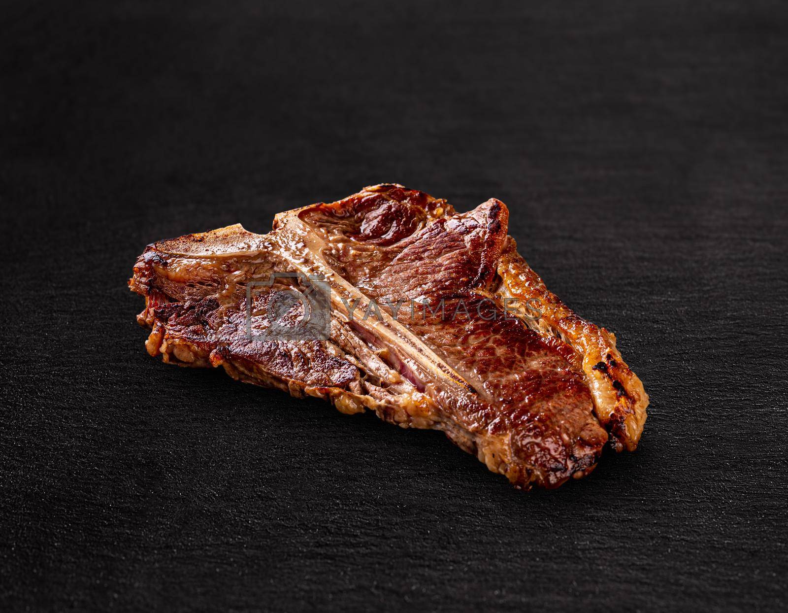 Royalty free image of Argentinian beef T-bone steak by grafvision