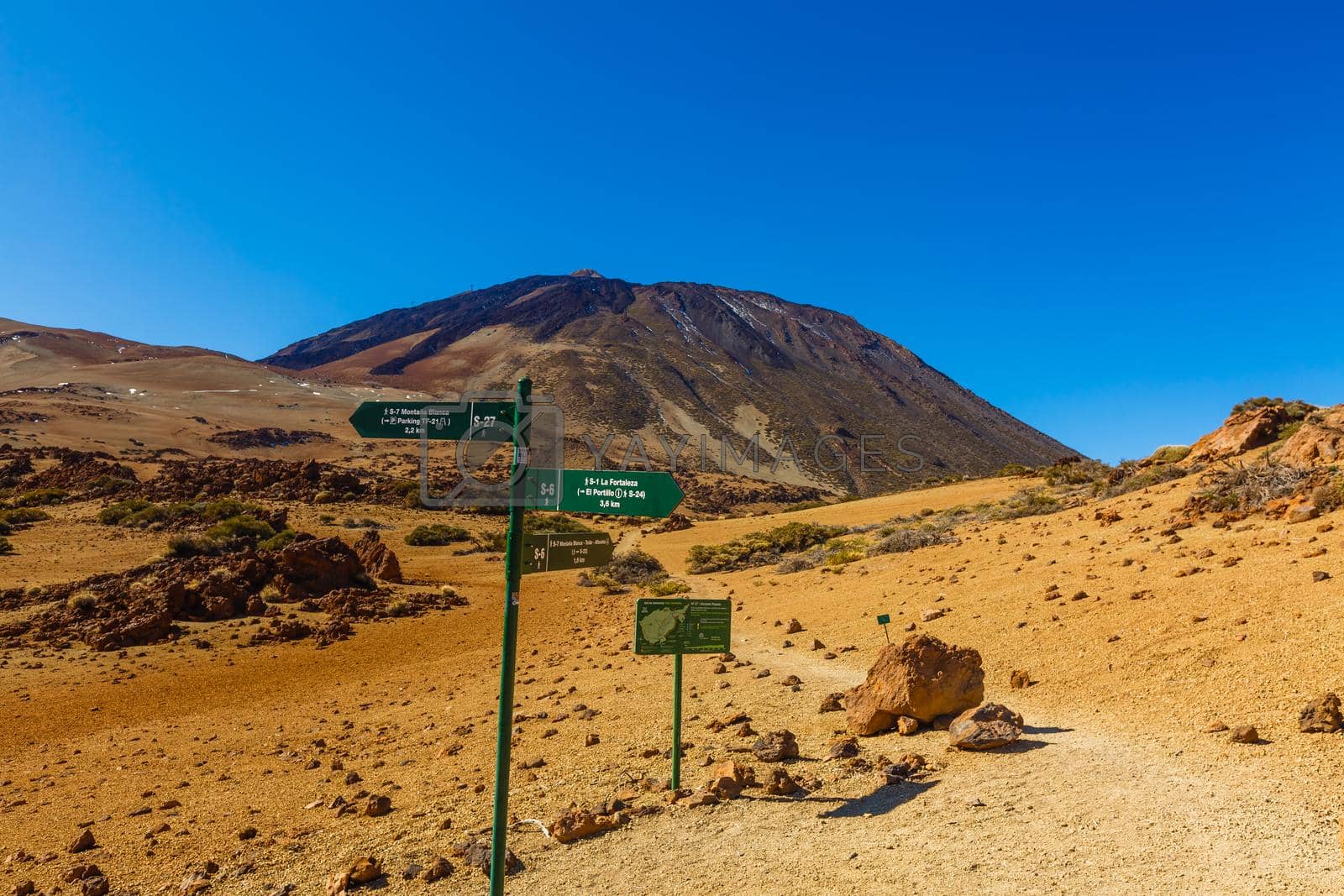 Royalty free image of Teide National Park, Tenerife, Canary Islands, Spain by Andelov13