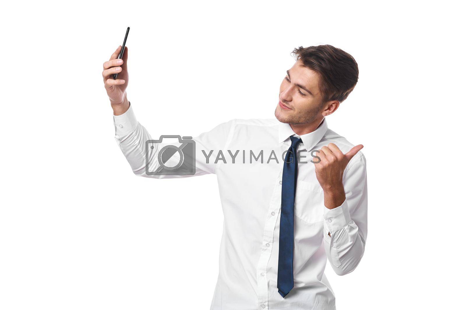manager phone communication success work office official. High quality photo