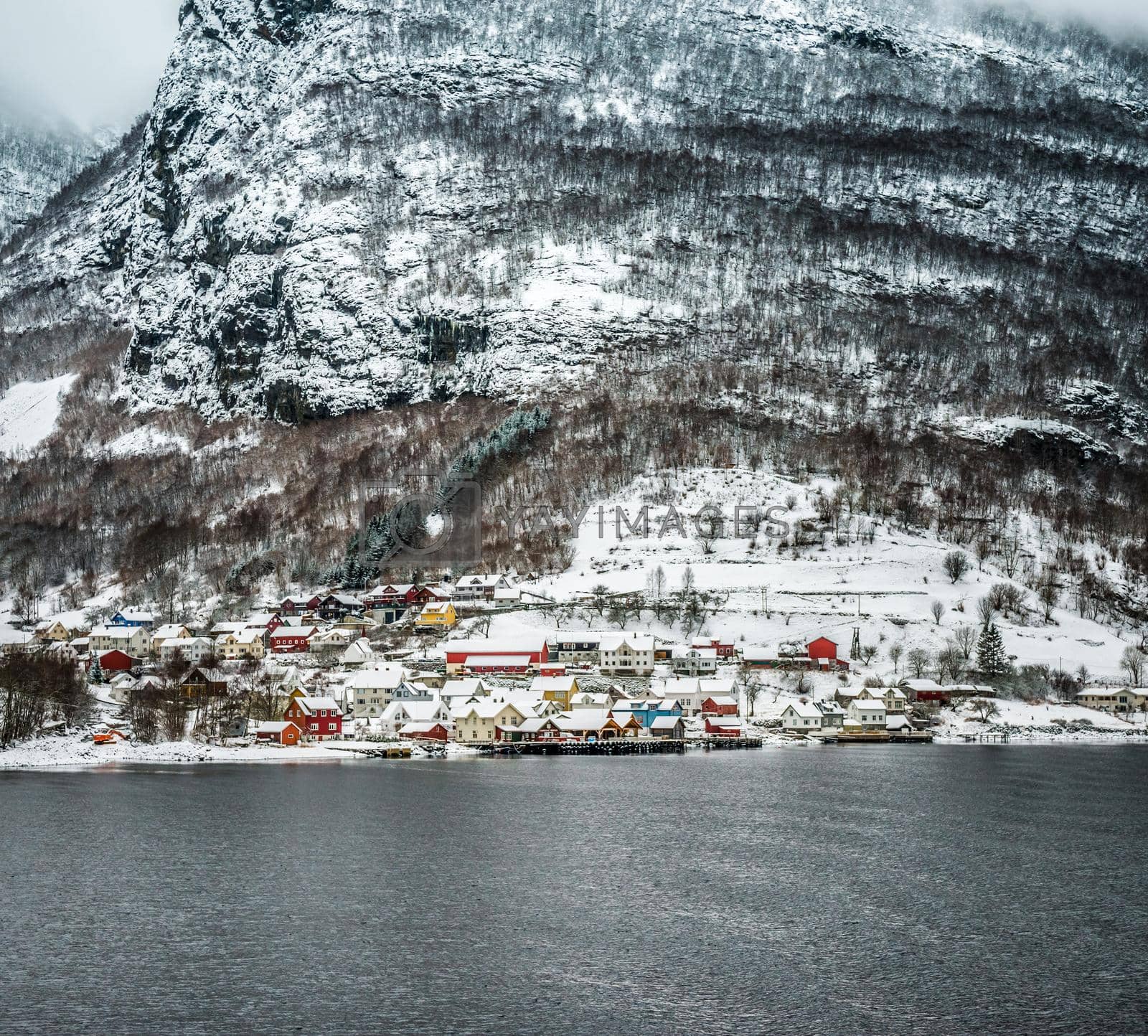Royalty free image of fjords in Norway by tan4ikk1
