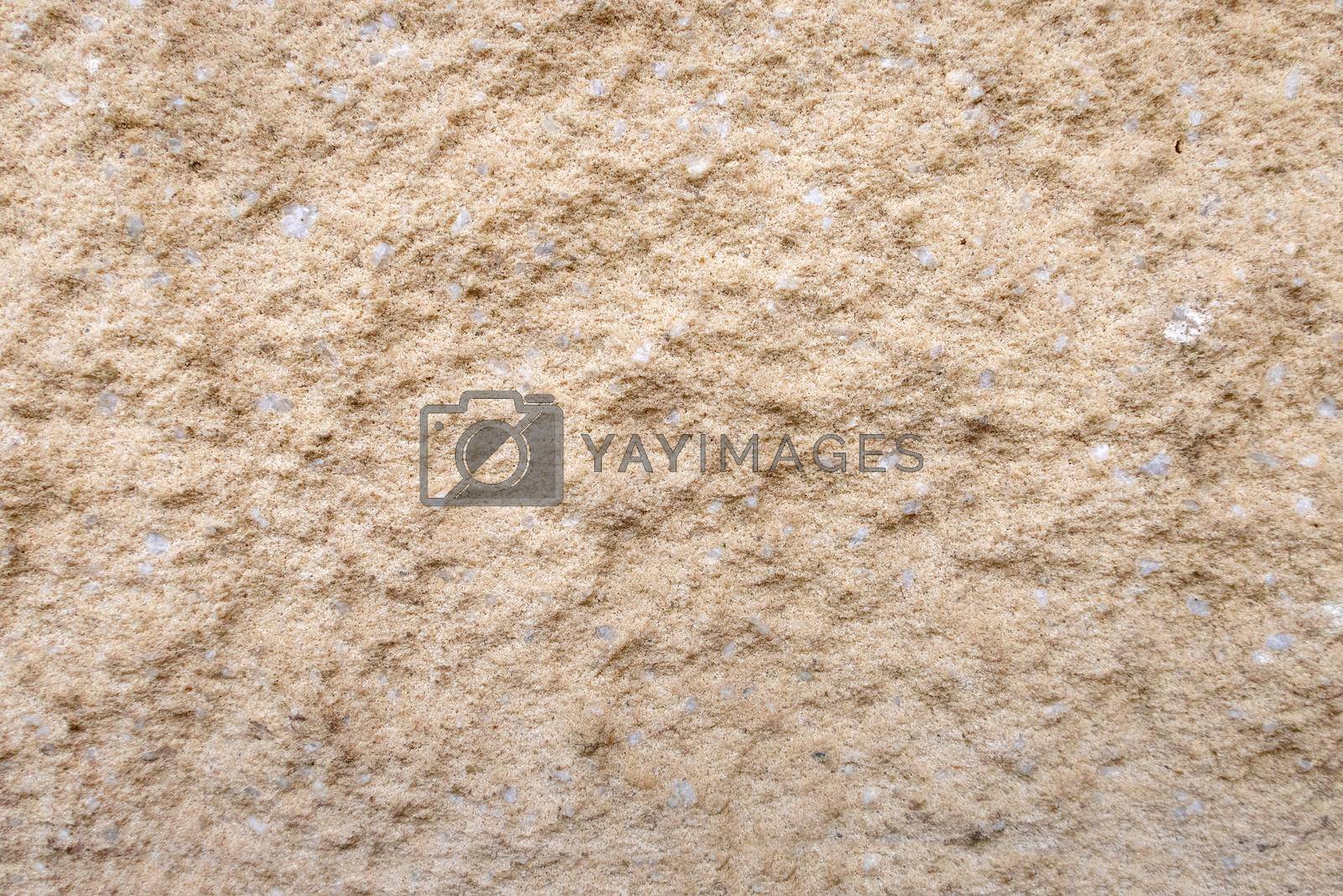 Close-up of an artificial stone structure. Background for design.