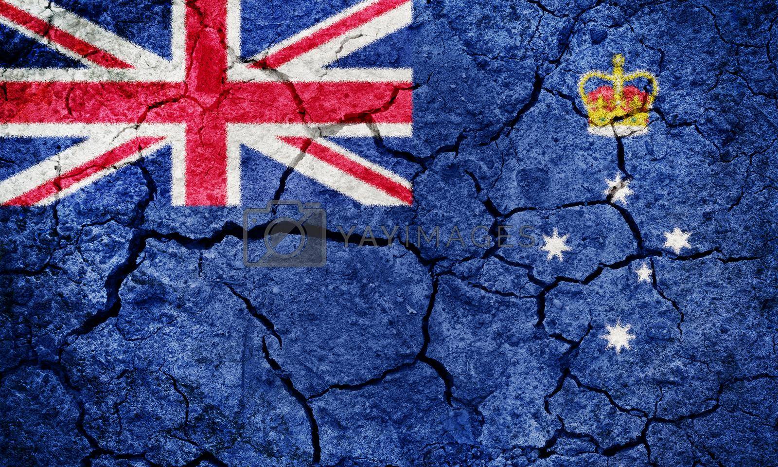 Royalty free image of Victoria (Australia) flag by grafvision