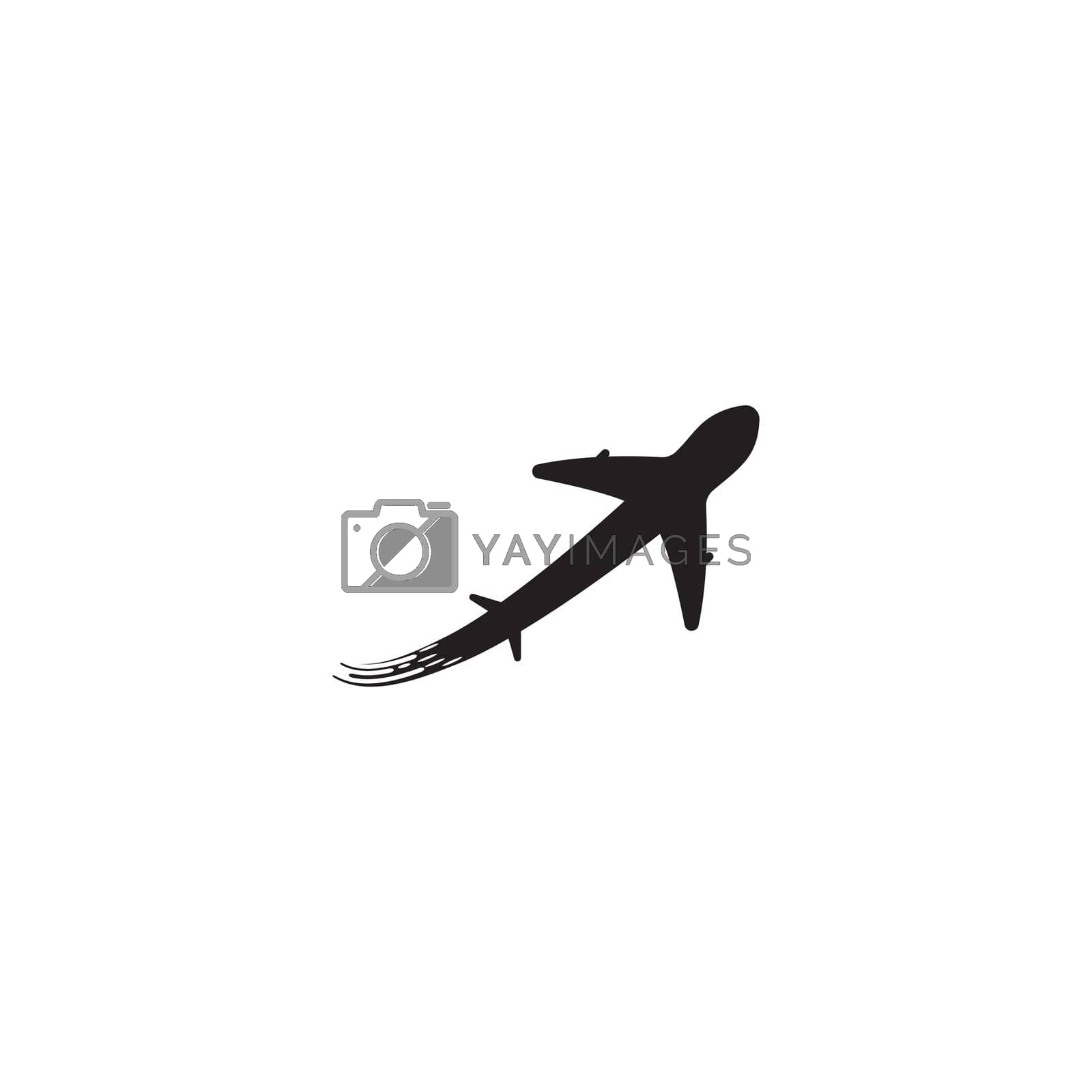Royalty free image of Plane logo vector by awk