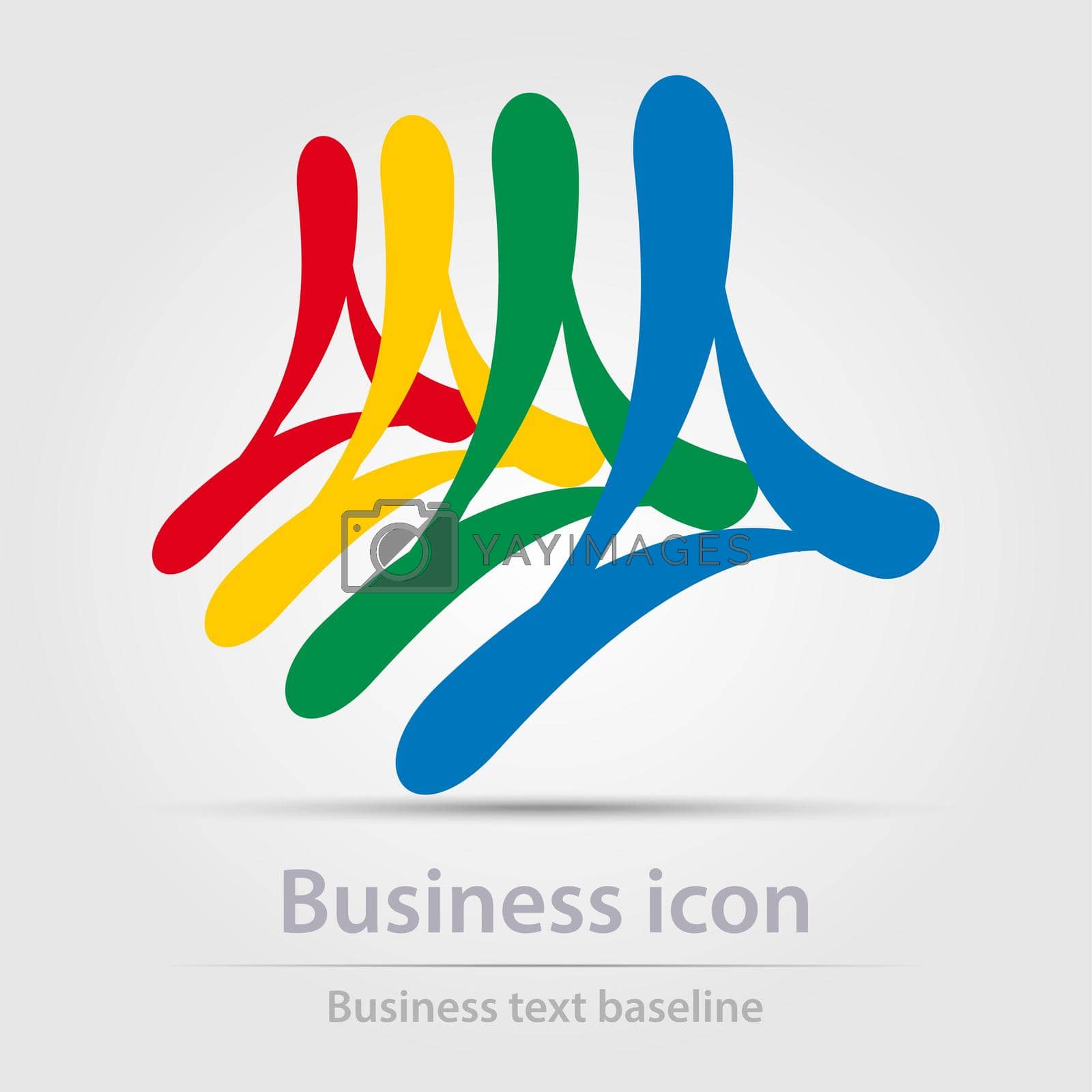 Royalty free image of Originally designed vector color business icon by stocklady