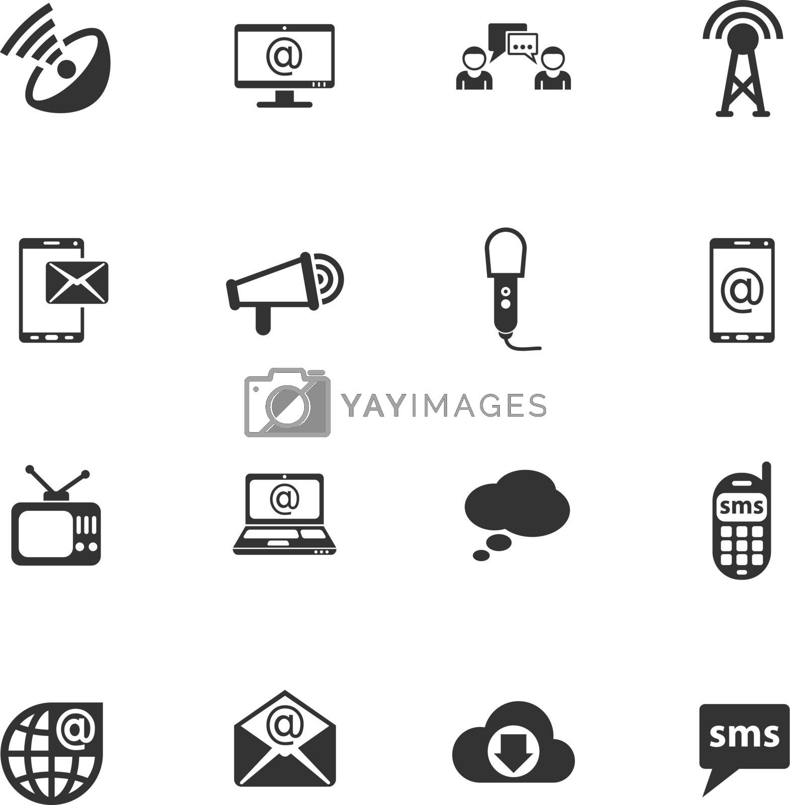communication vector icons for your creative ideas