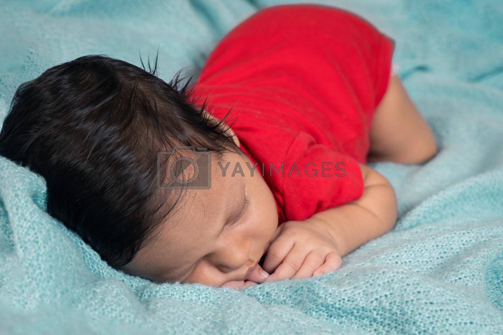 Royalty free image of Sleeping baby by jrivalta