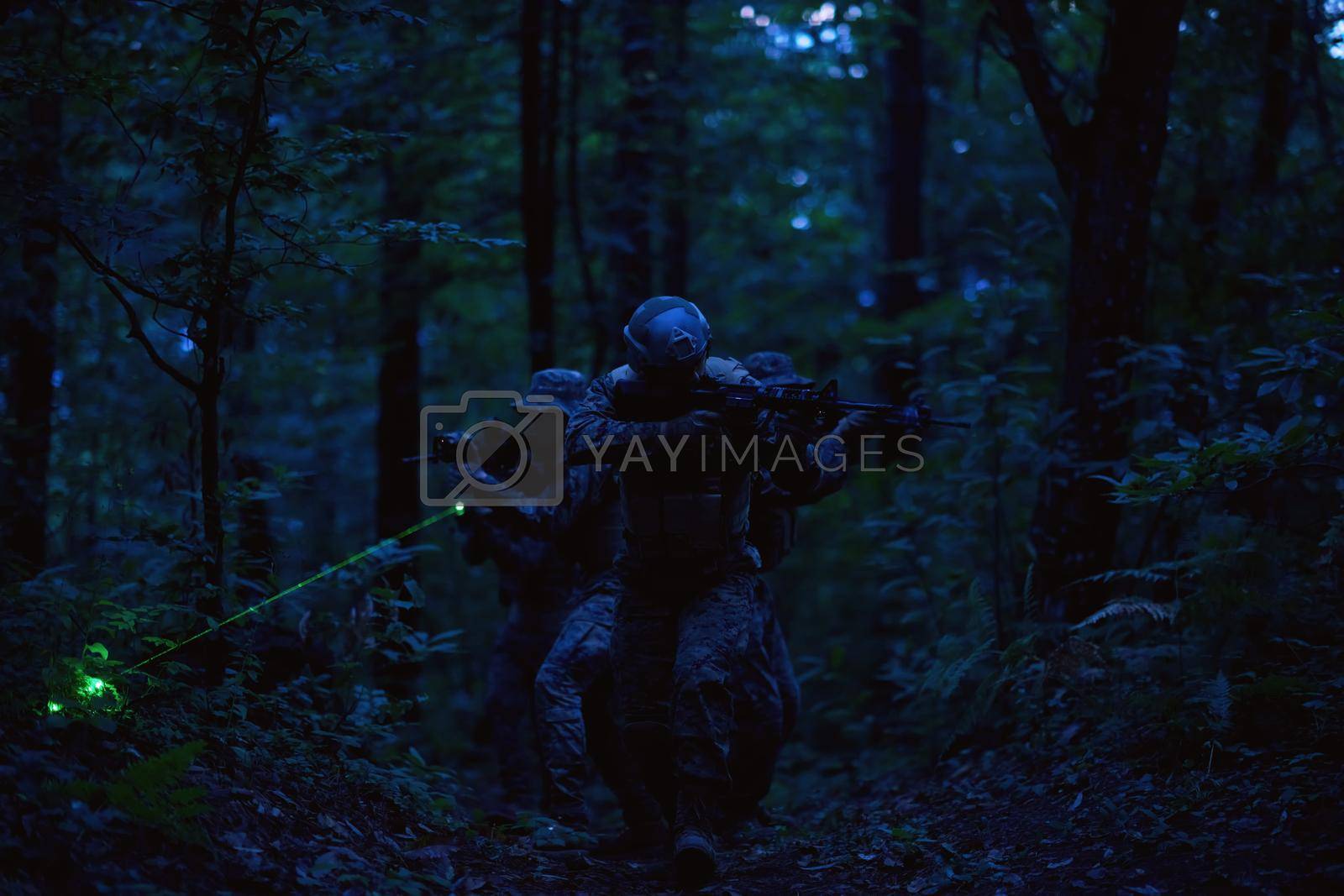 Royalty free image of night mission by dotshock
