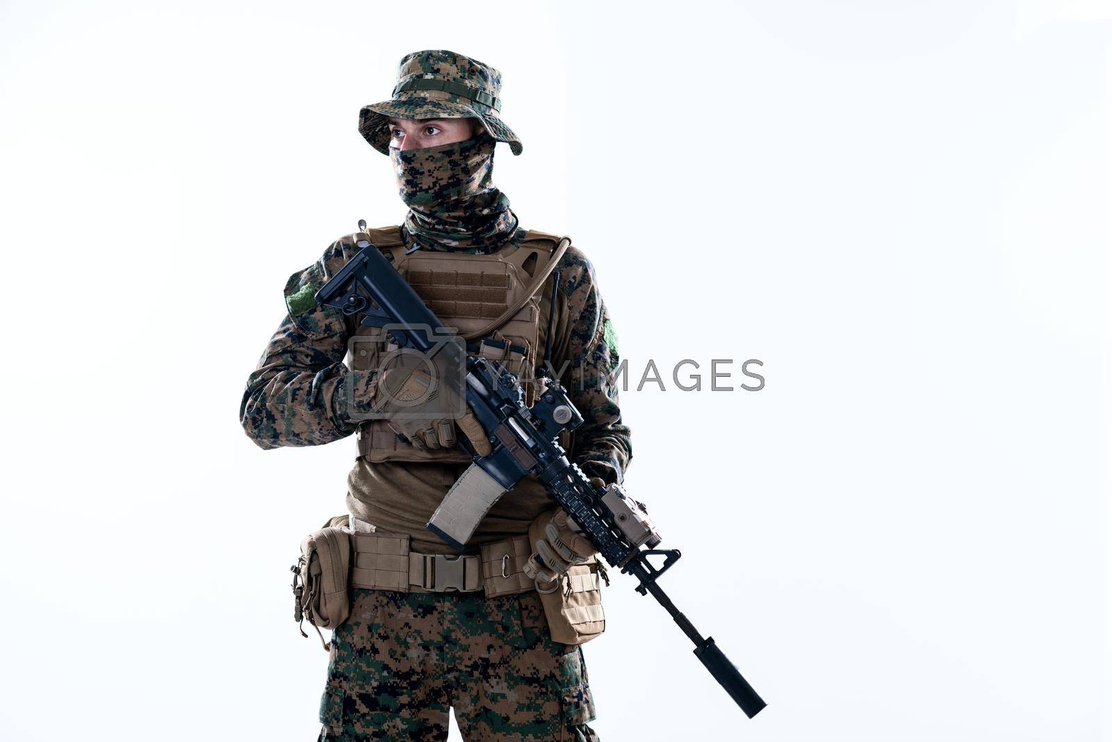 Royalty free image of soldier by dotshock