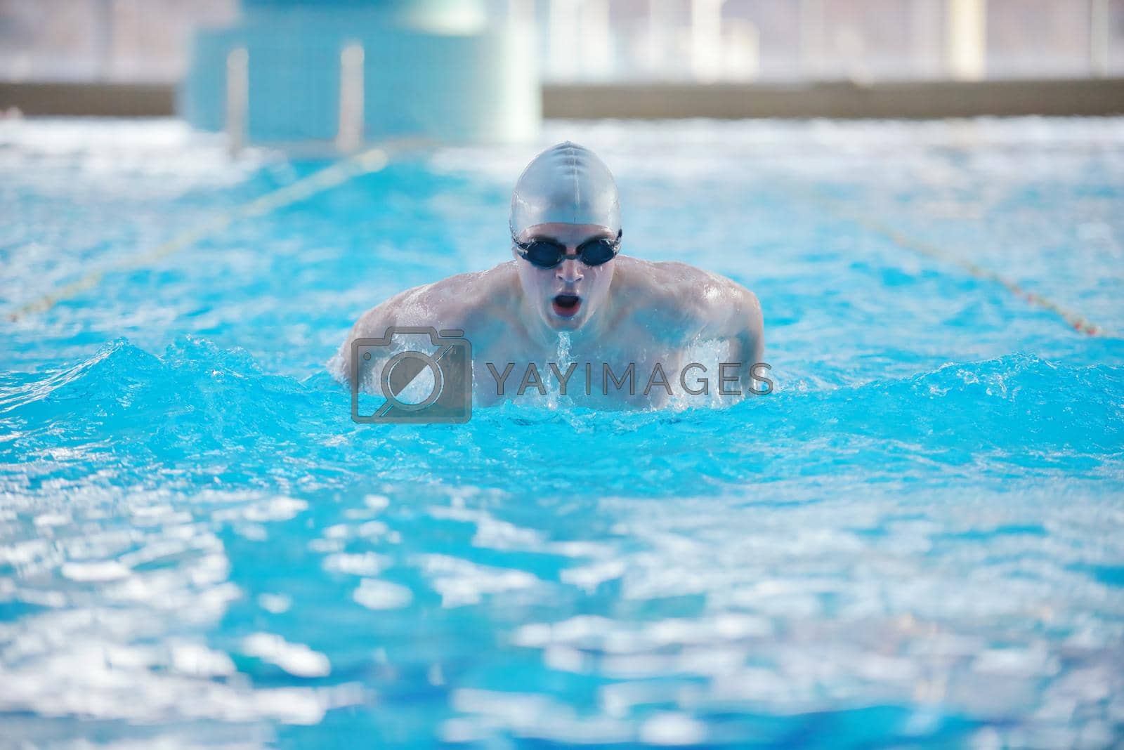Royalty free image of swimmer by dotshock