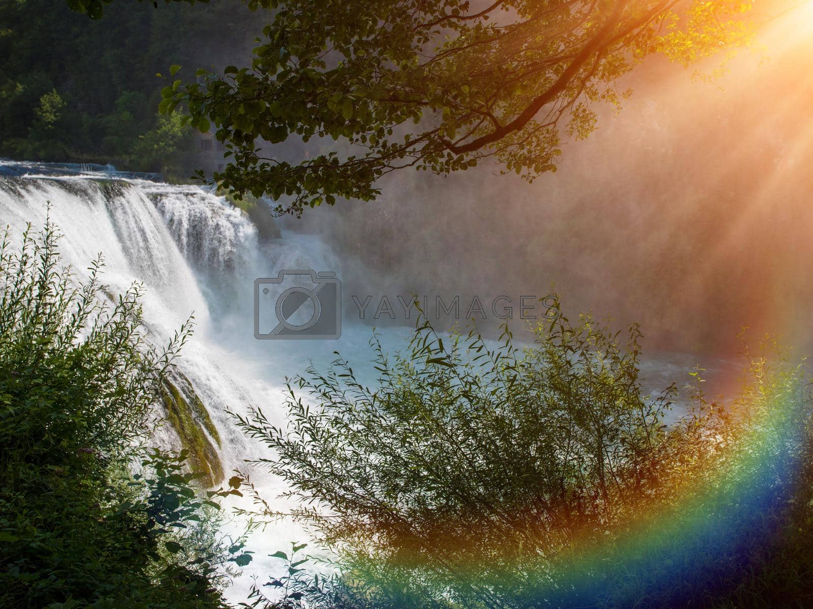 Royalty free image of waterfalls by dotshock