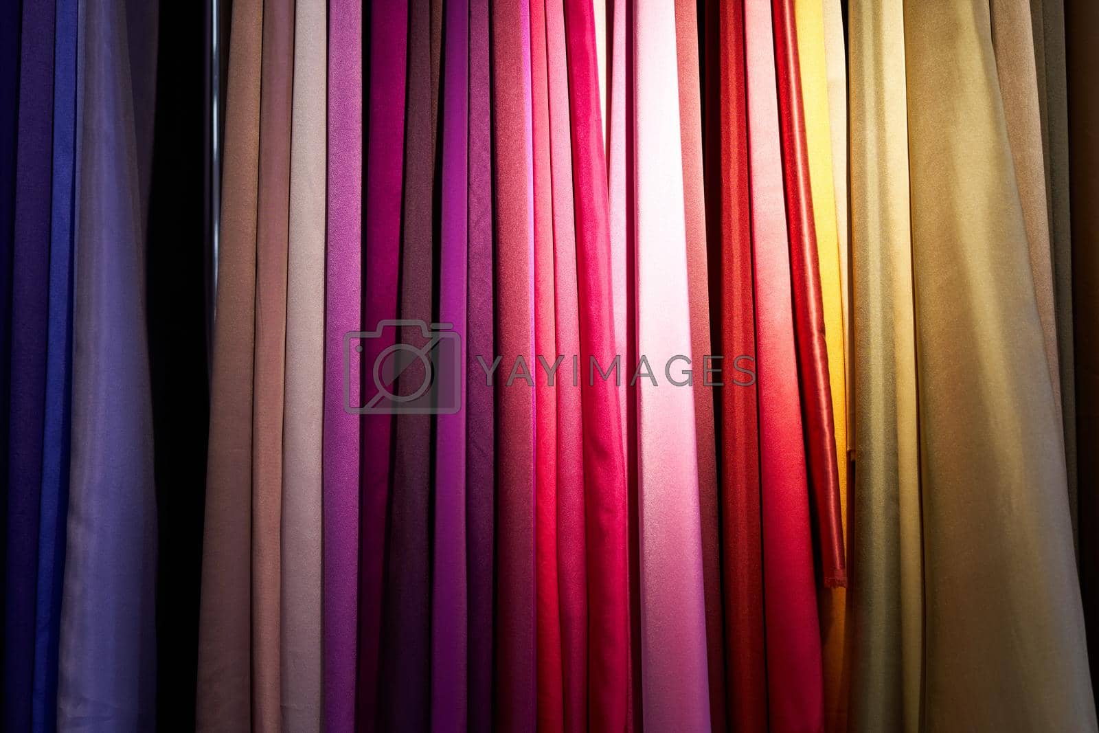 colorful fabric fashion textile material texture industry. High quality photo