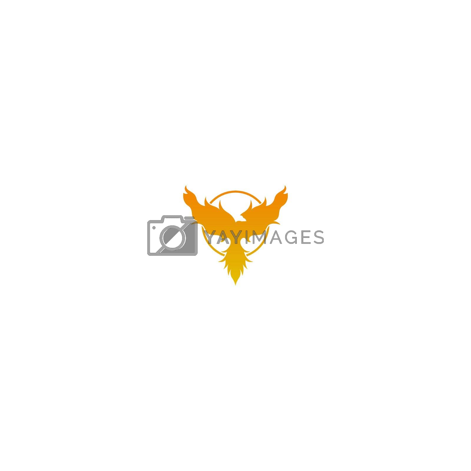 Royalty free image of Phoenix logo icon design template vector by bellaxbudhong3