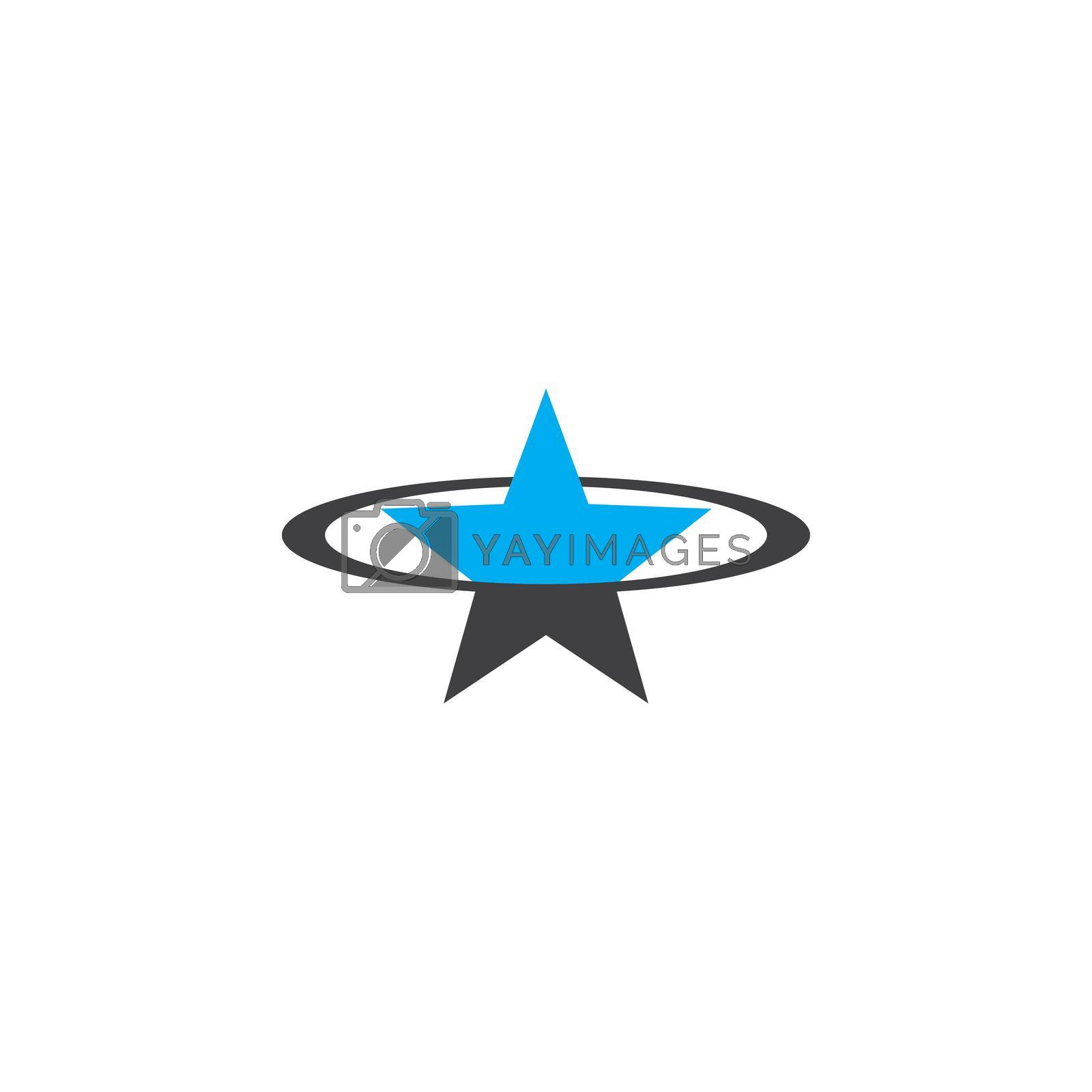 Royalty free image of star logo vector  by awk