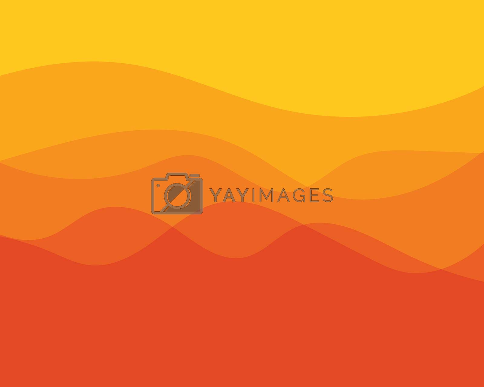 Dynamic texture orange background vector