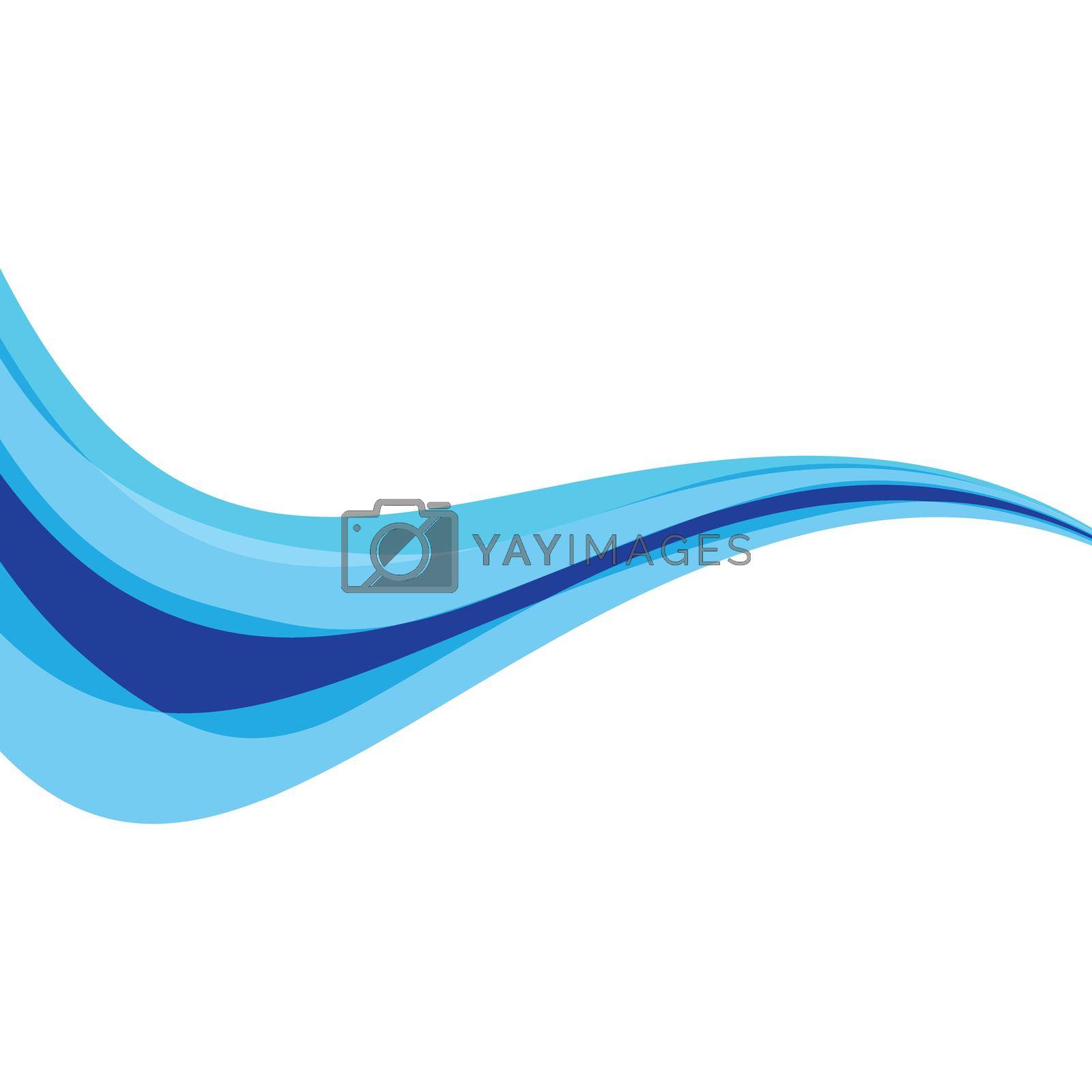 Dynamic texture blue background vector illustration