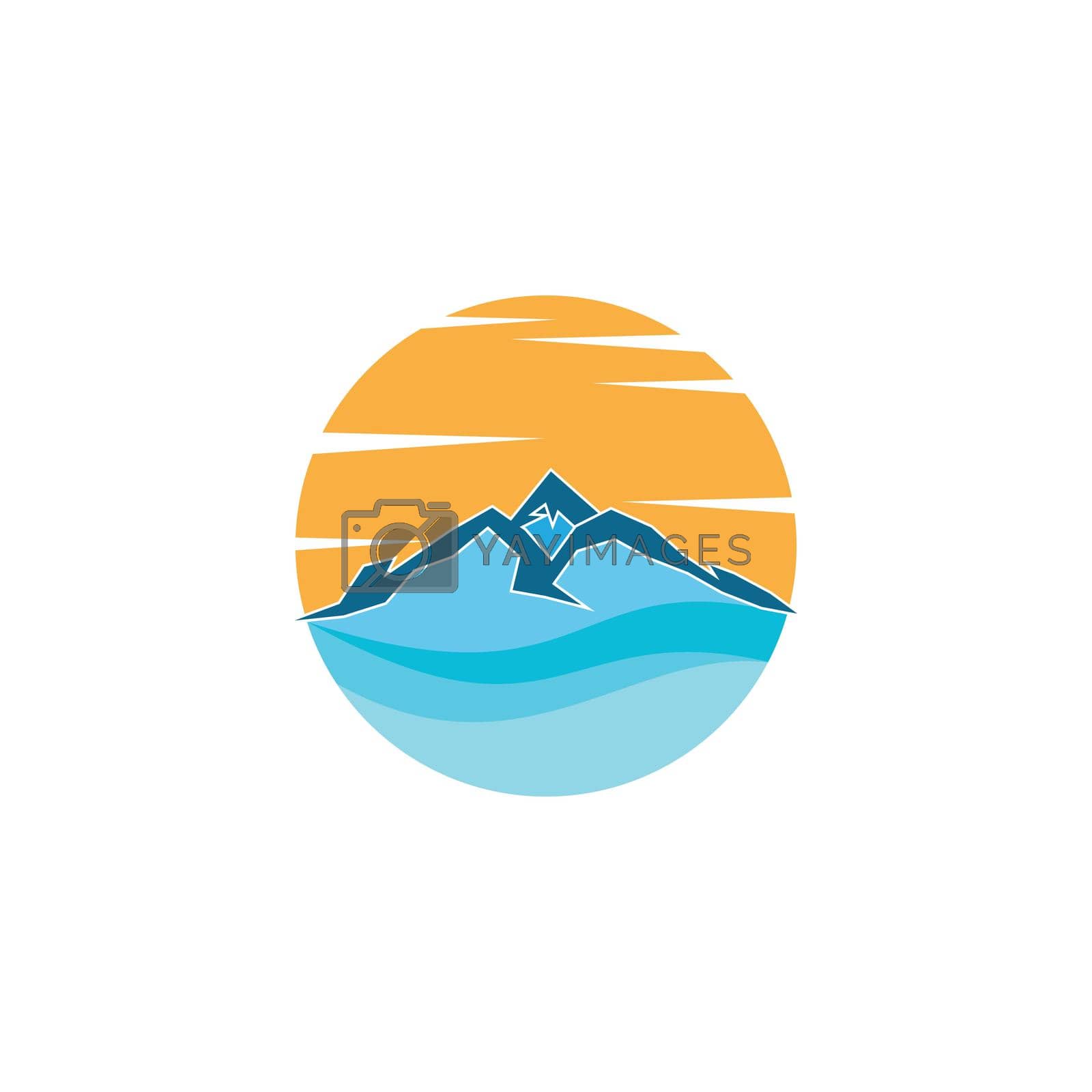 Royalty free image of Mountains Logo vector by awk