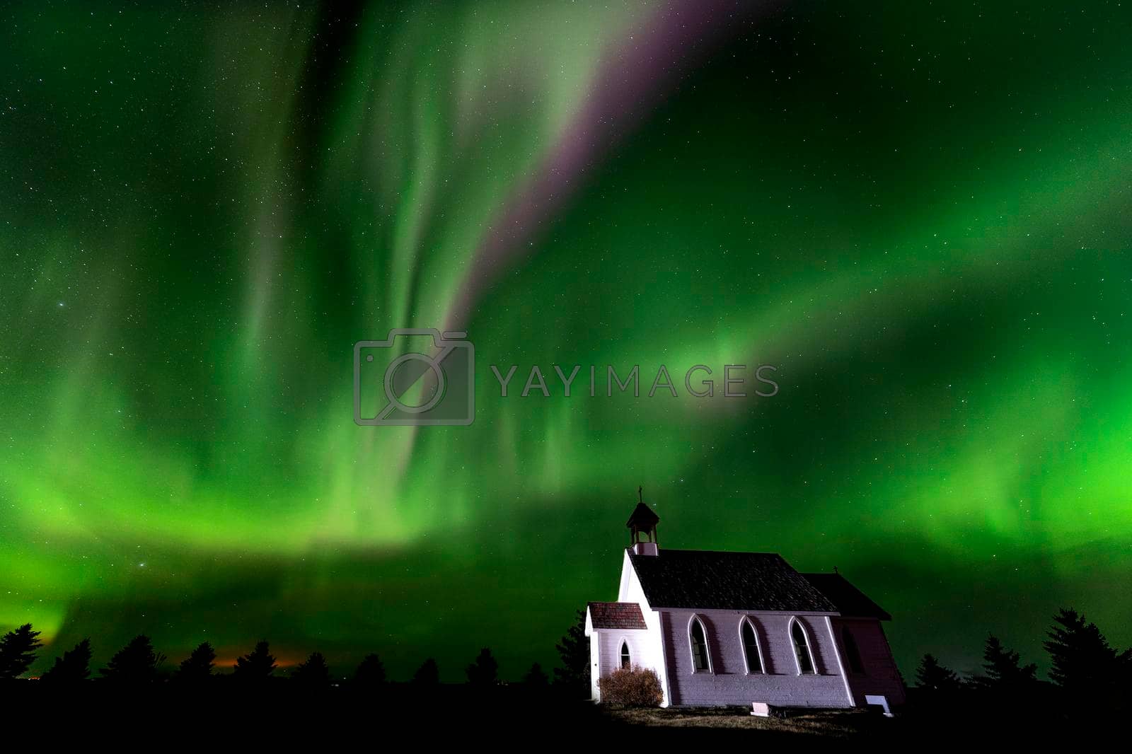 Royalty free image of Northern Lights Canada by pictureguy