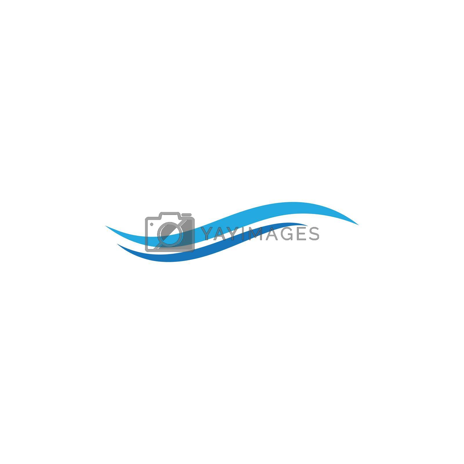 Royalty free image of Water Wave symbol by awk