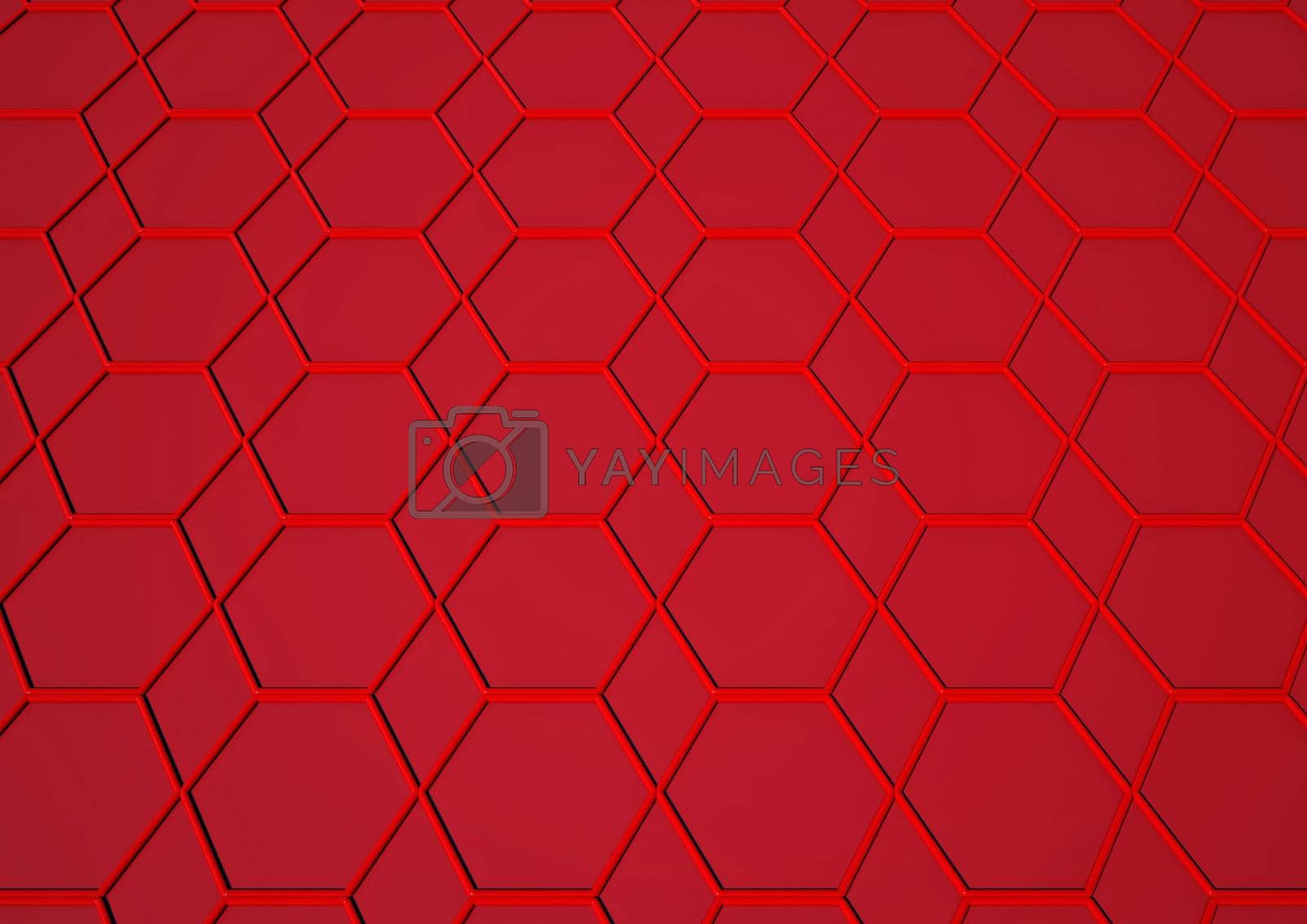 Royalty free image of Geometrical structure background. 3D rendering. by richter1910