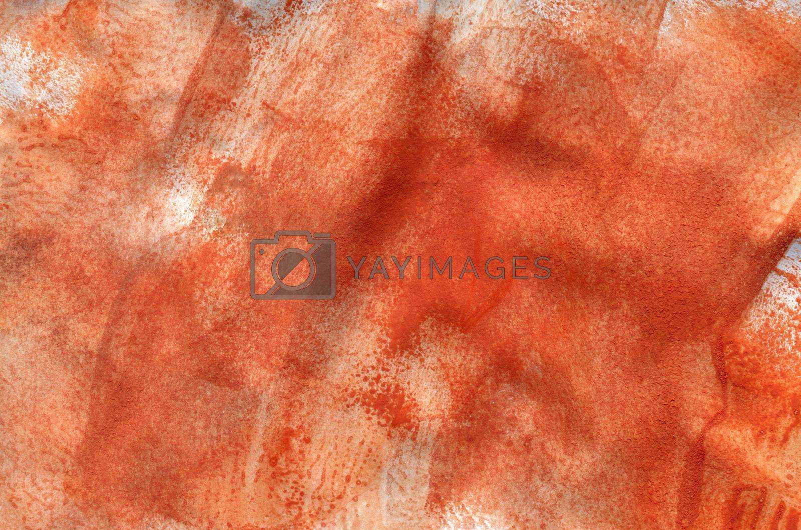 Hand-painted texture of crumped paper. Abstract background, watercolor painting with splashes drop of paint paint smears. Design for backgrounds, wallpapers, covers and packaging, wrapping paper.