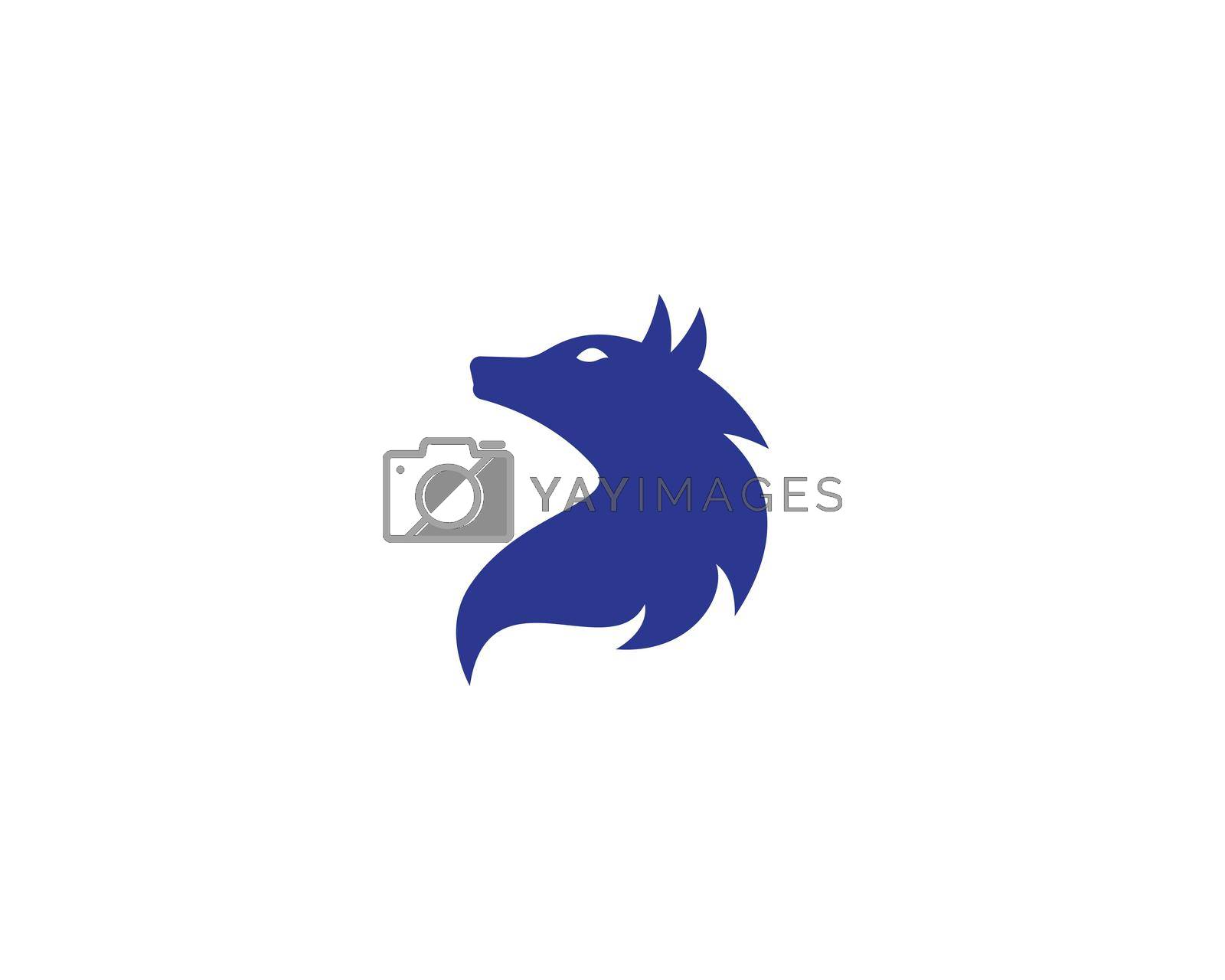 Royalty free image of Wolf Logo Template by Attades19