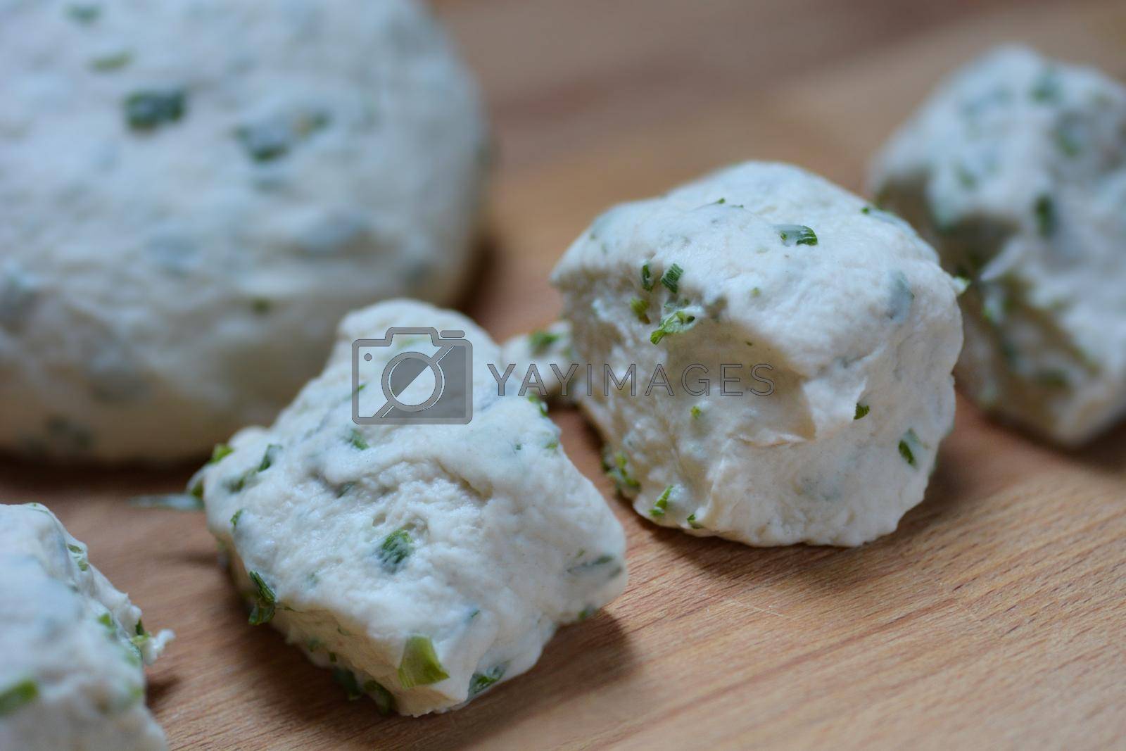 Royalty free image of Raw dough by nahhan