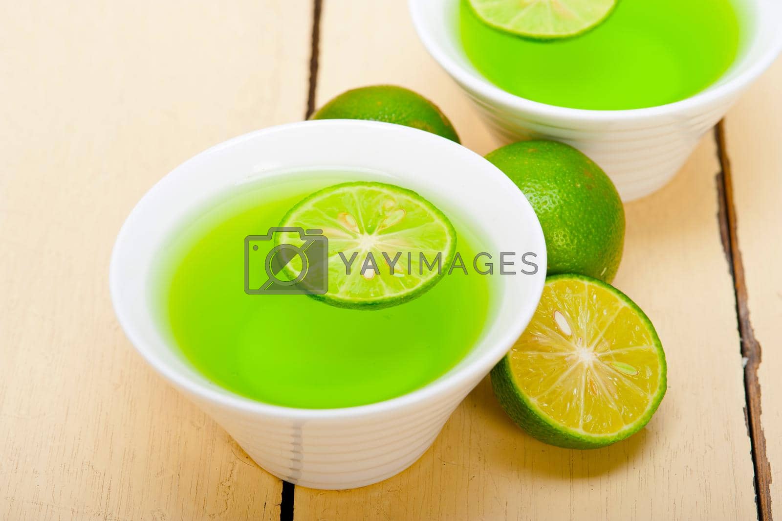 Royalty free image of green lime lemonade  by keko64