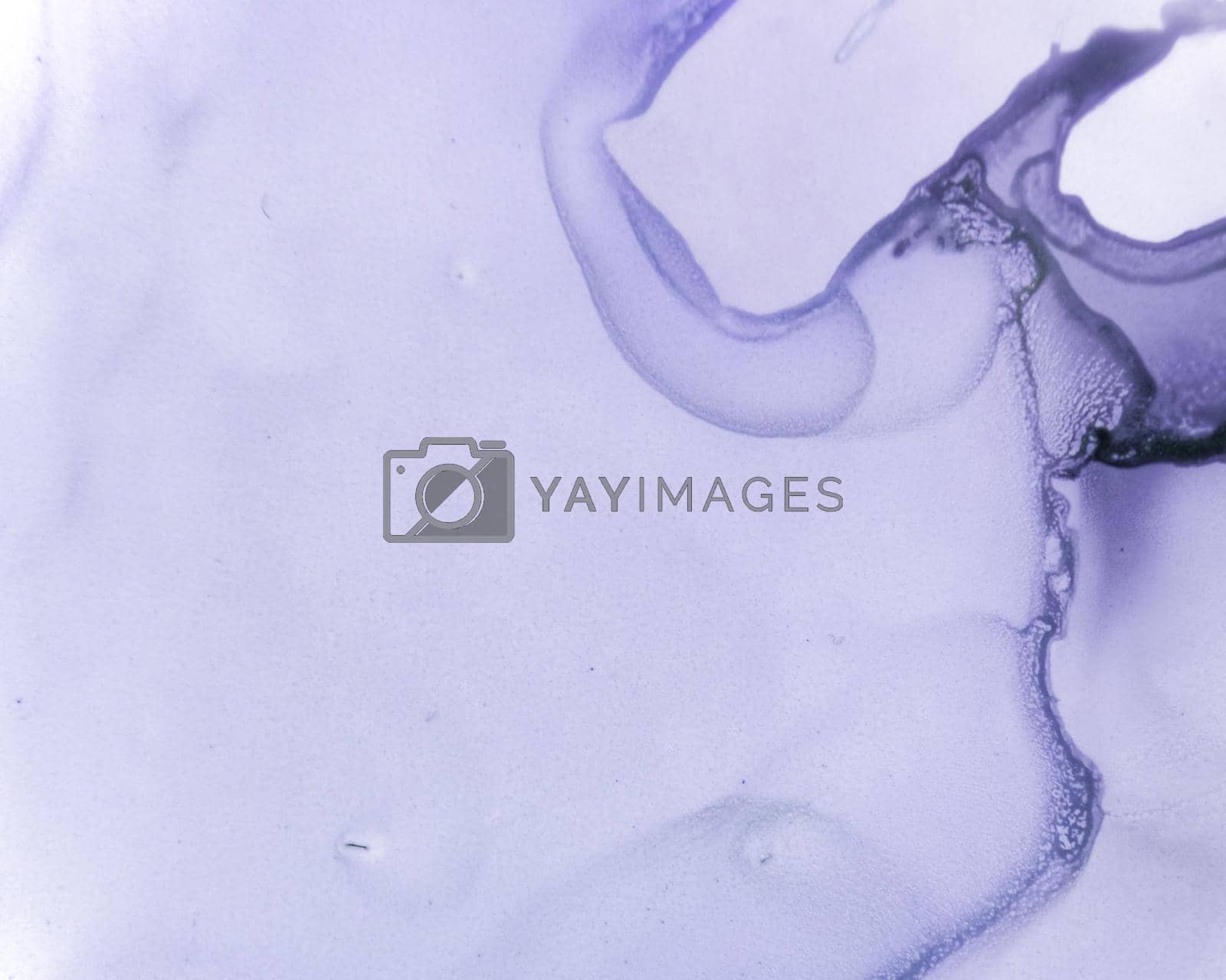 Royalty free image of Ethereal Paint Pattern. Liquid Ink Wash by YASNARADA