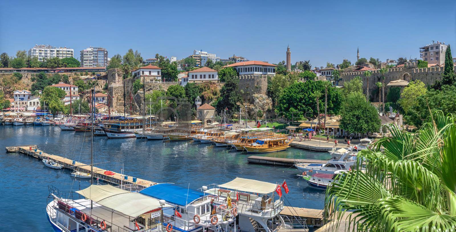 Royalty free image of Roman harbor in Antalya, Turkey by Multipedia