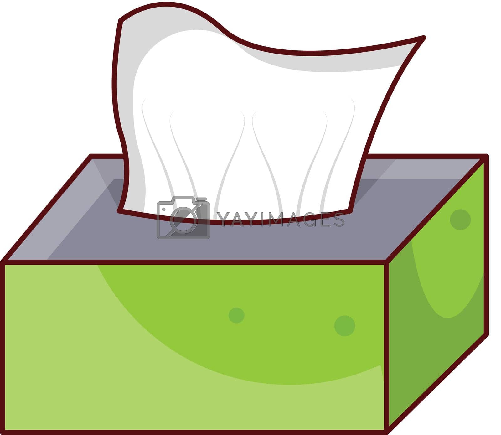 Royalty free image of tissue box by FlaticonsDesign