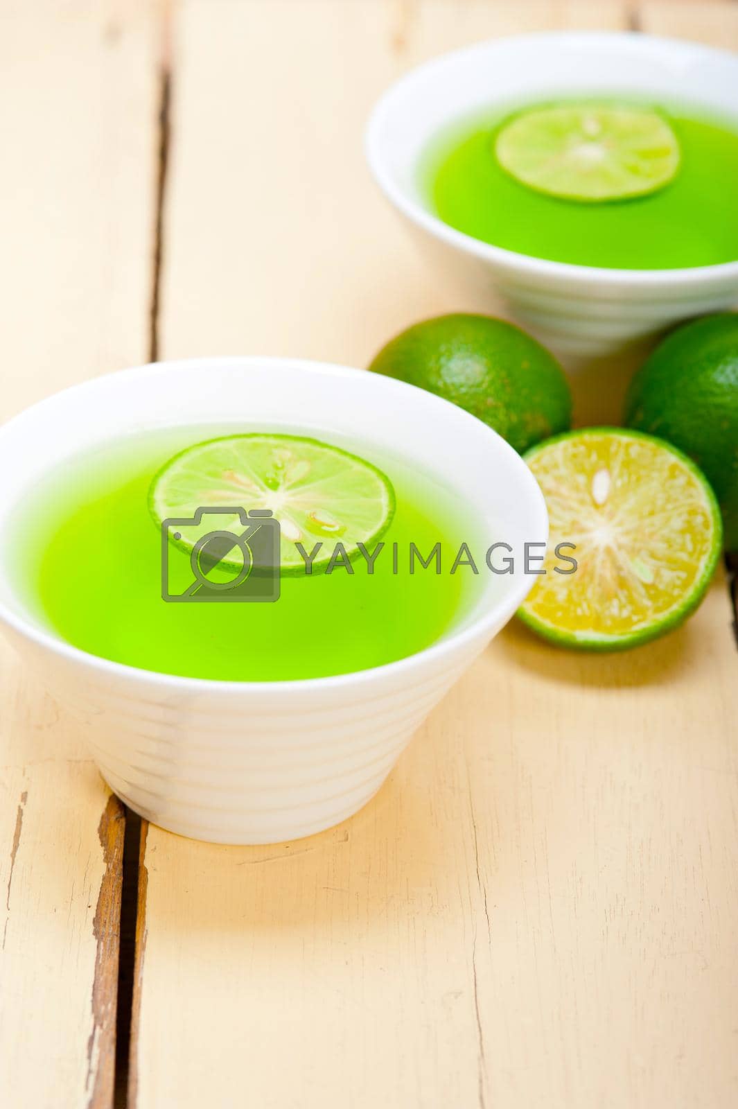 Royalty free image of green lime lemonade  by keko64
