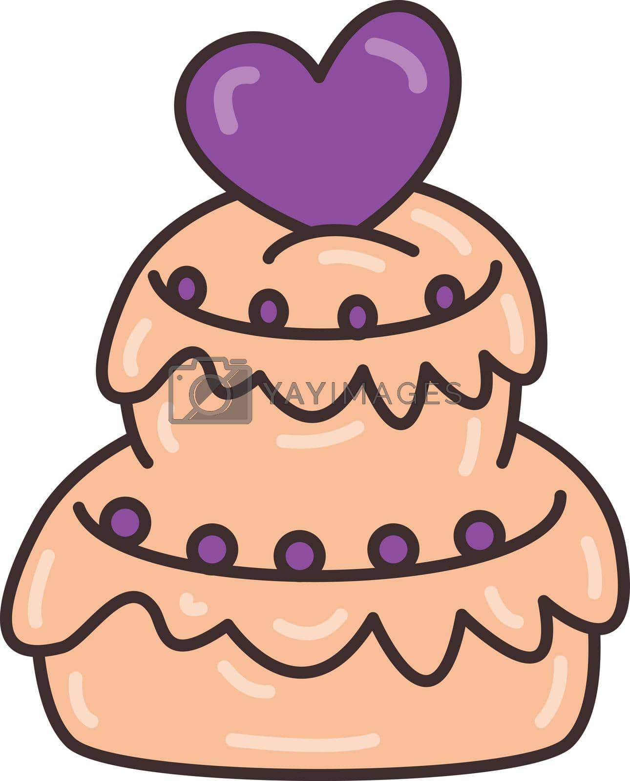 Royalty free image of cake by FlaticonsDesign